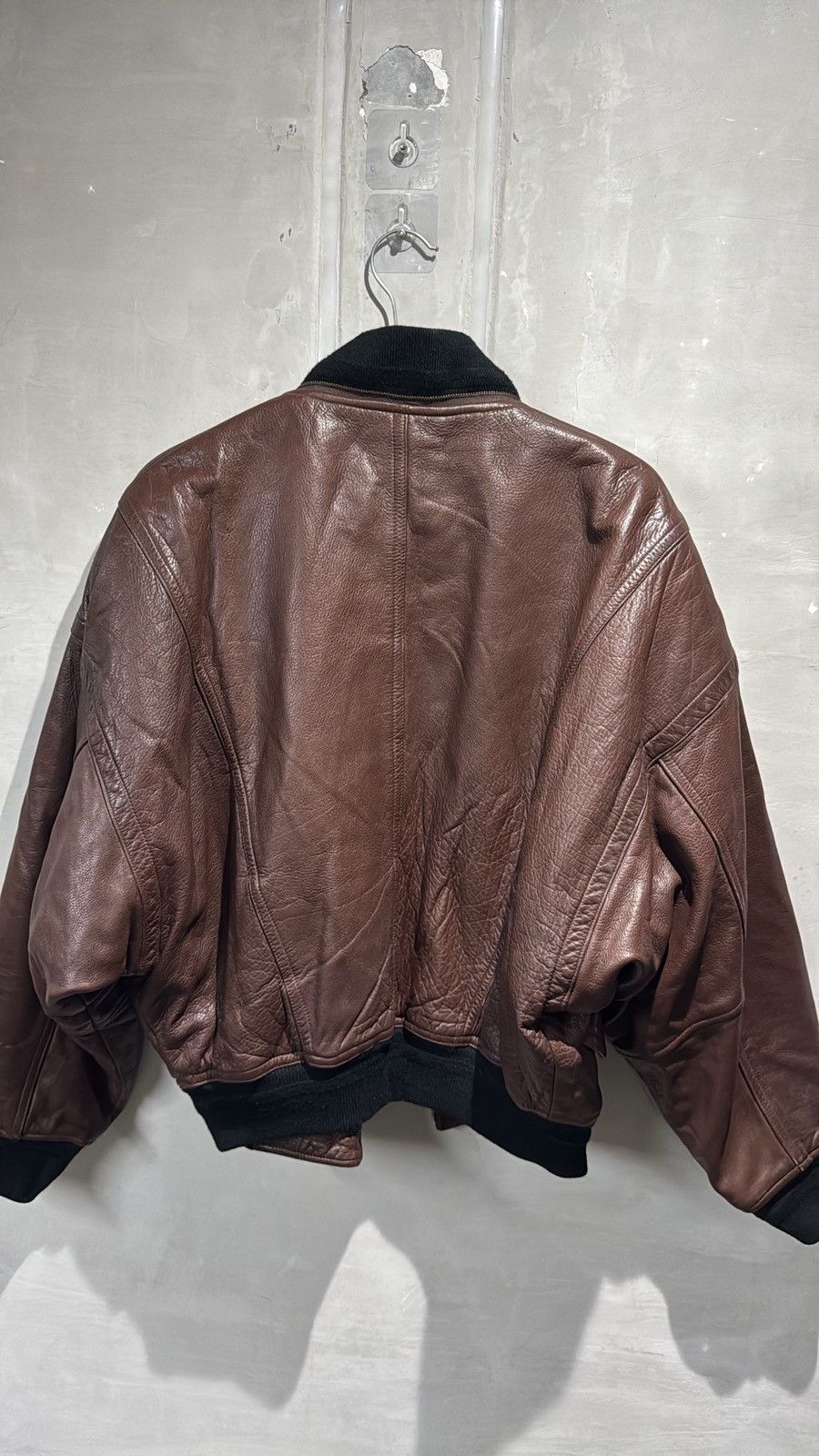 Issey Miyake vintage leather bomber jacket issey miyake durban intermezzo Size US M / EU 48-50 / 2 - 19 Thumbnail
