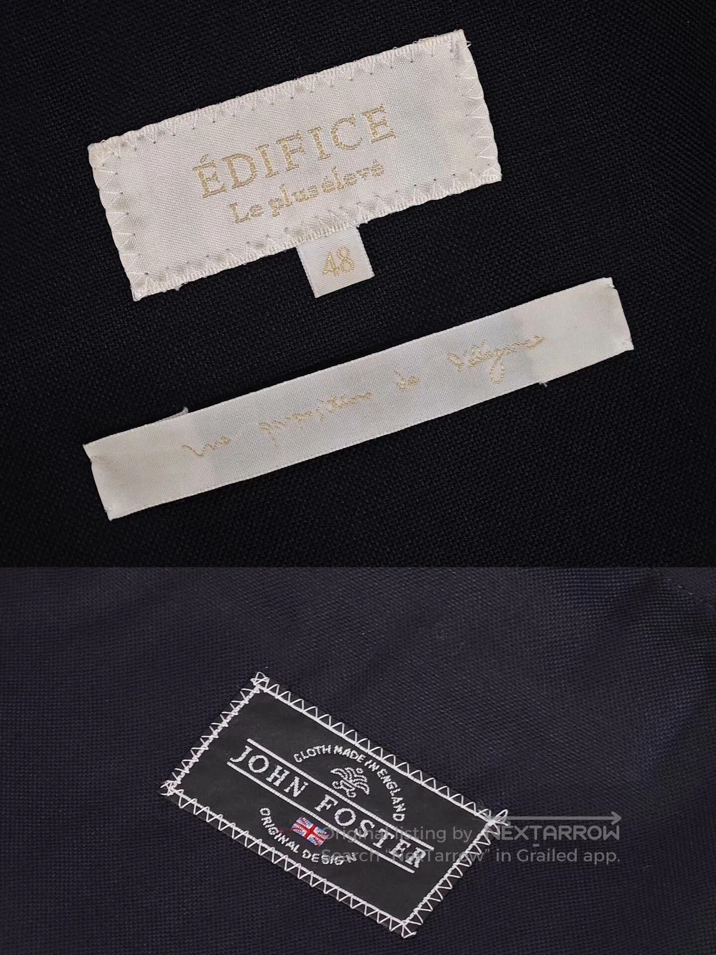 Edifice Japan British Wool Blazer by Edifice. Size US M / EU 48-50 / 2 - 8 Thumbnail