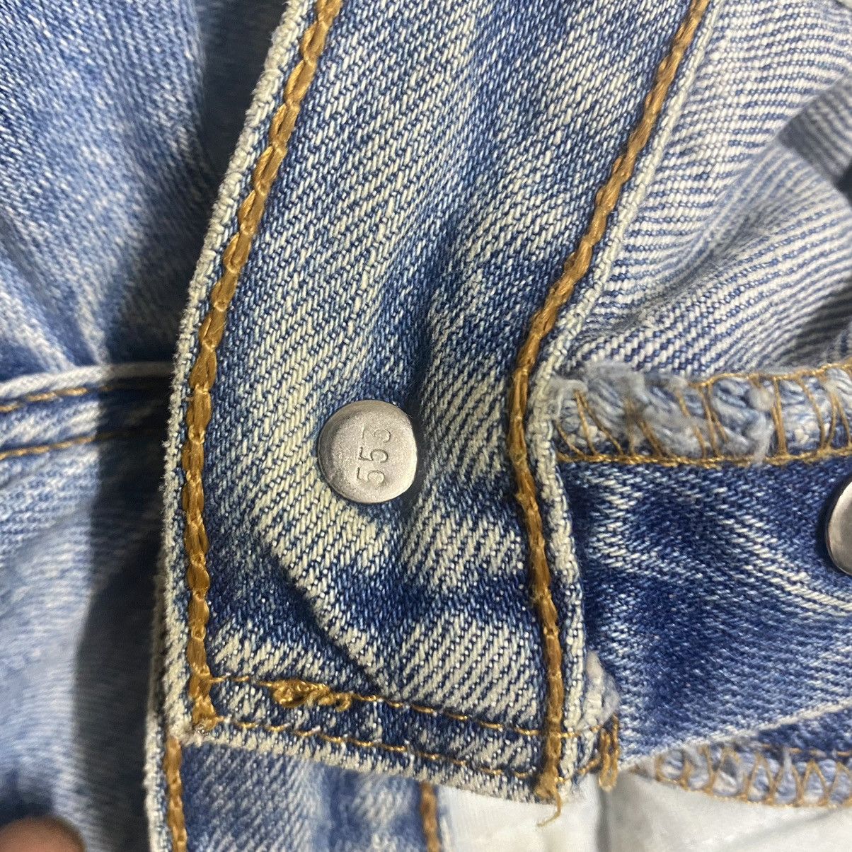 Levi's Vintage Levis 501 Thrashed Jeans Made in USA Size US 30 / EU 46 - 21 Thumbnail