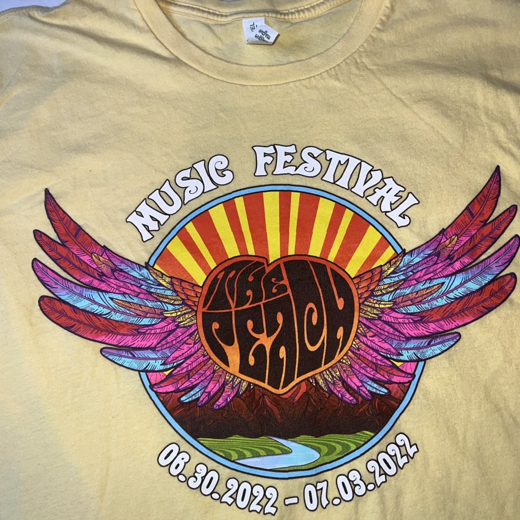 Vintage VINTAGE The Peach Music Festival 2022 Trey Anastasio Band Billy Strings Shirt Large New Size US L / EU 52-54 / 3 - 3 Thumbnail