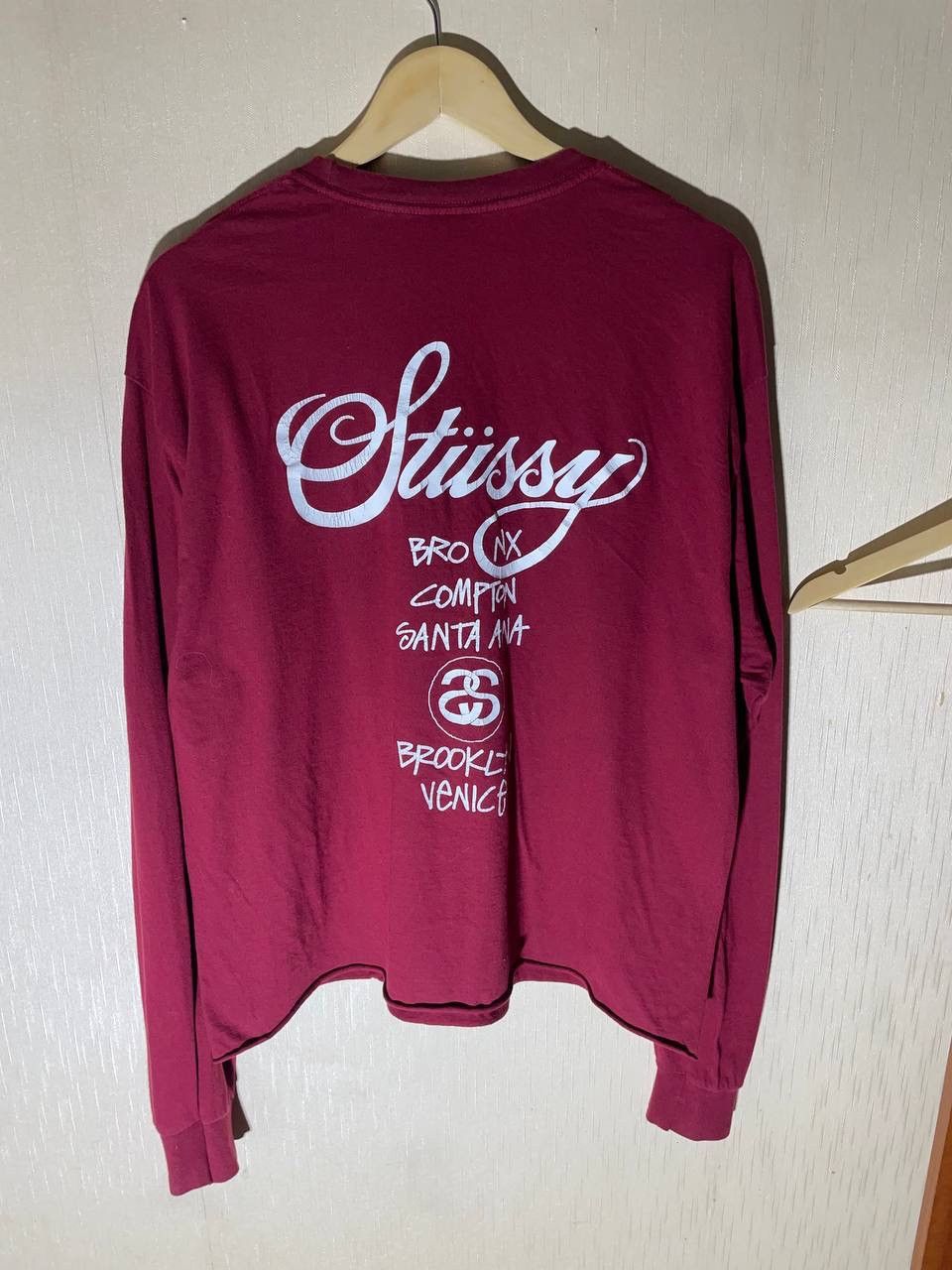 Stussy × Vintage Stussy Vintage Country Patches Longsleeve Size US XL / EU 56 / 4 - 11 Thumbnail