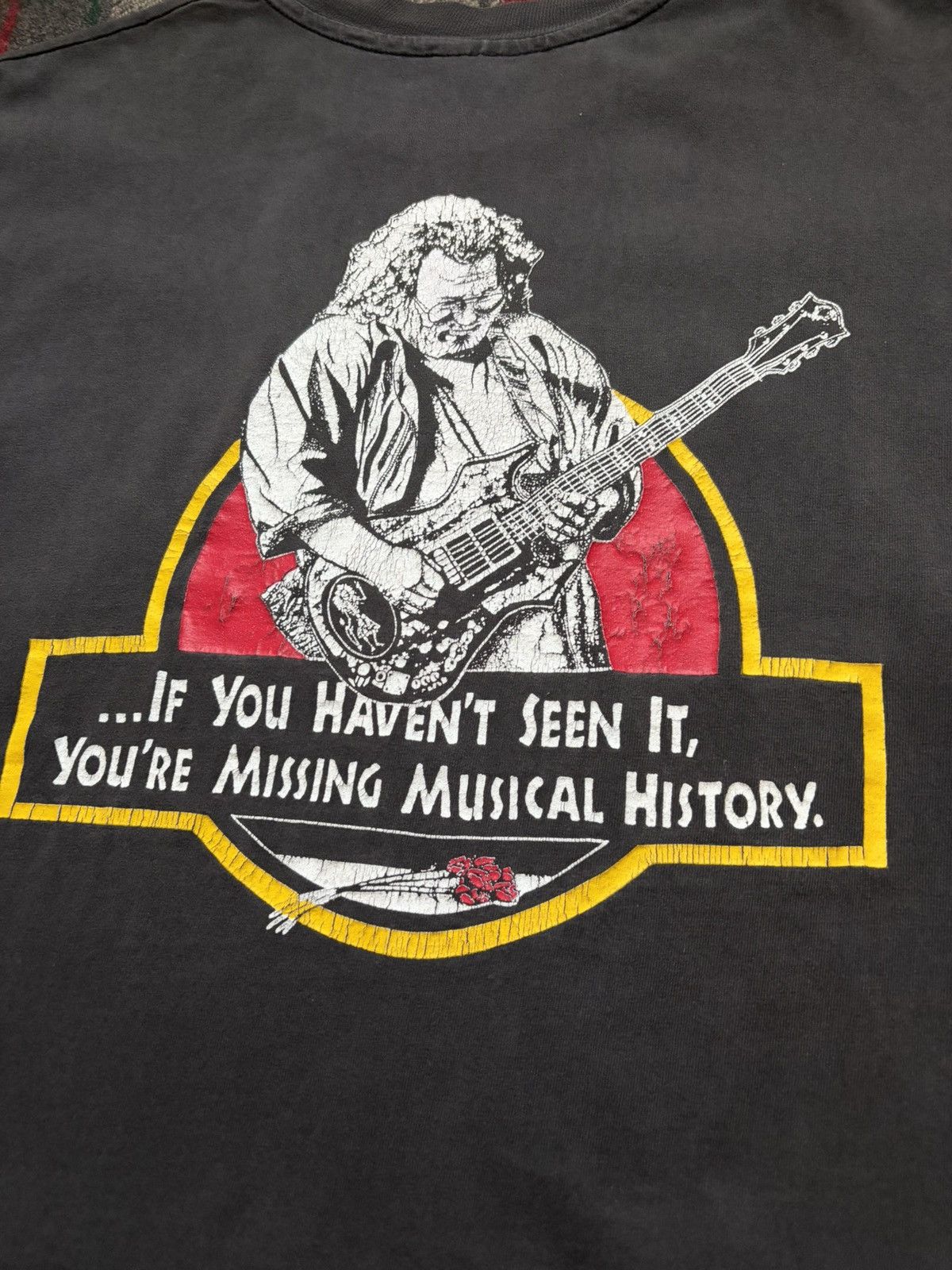 Vintage Vintage Grateful Dead Jerry Garcia Jurassic Park Parody XL Size US XL / EU 56 / 4 - 4 Thumbnail