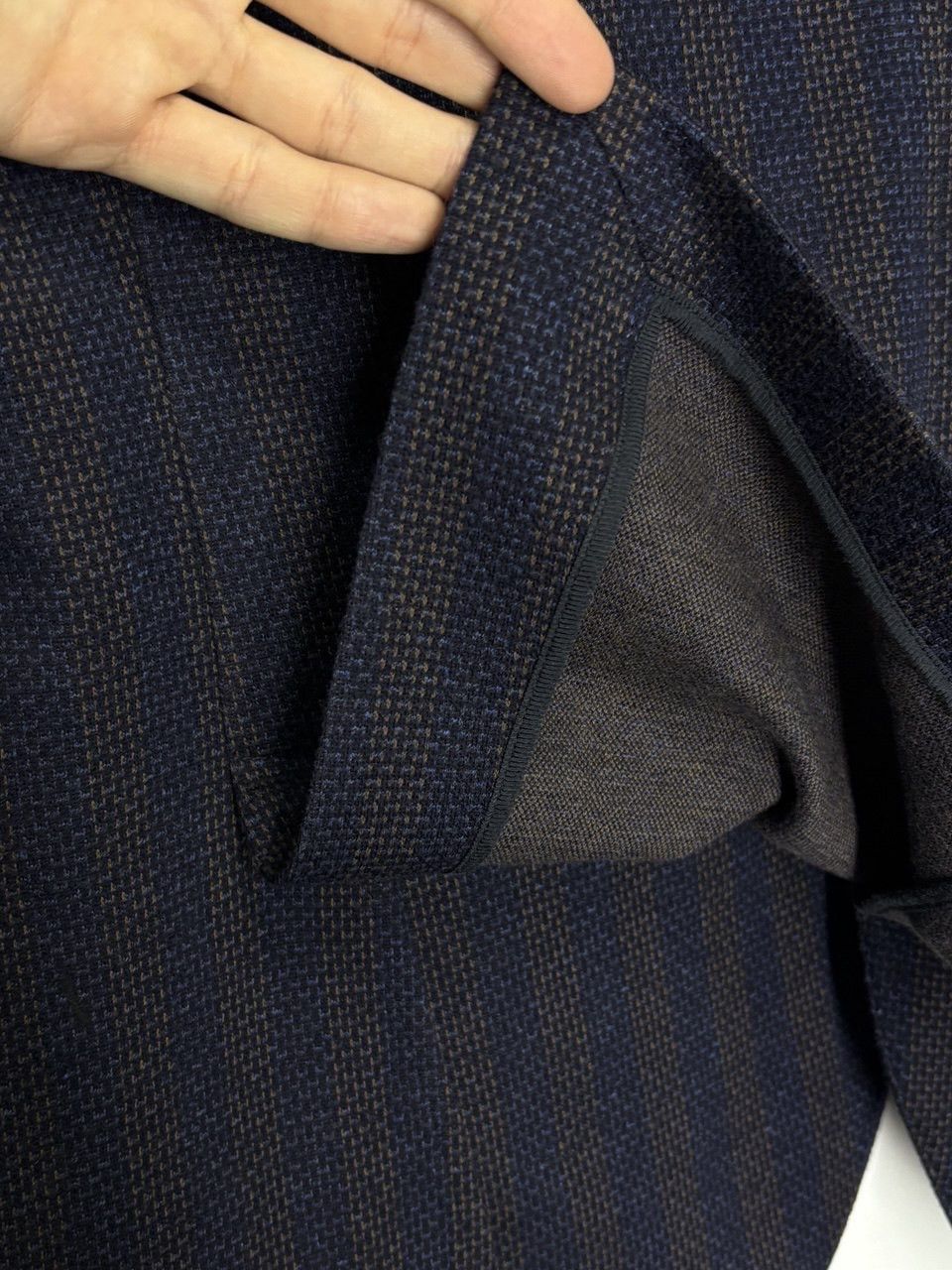 Other Sartoria Latorre Italy Design Wool Blazer Classic Luxury Size 52R - 17 Thumbnail