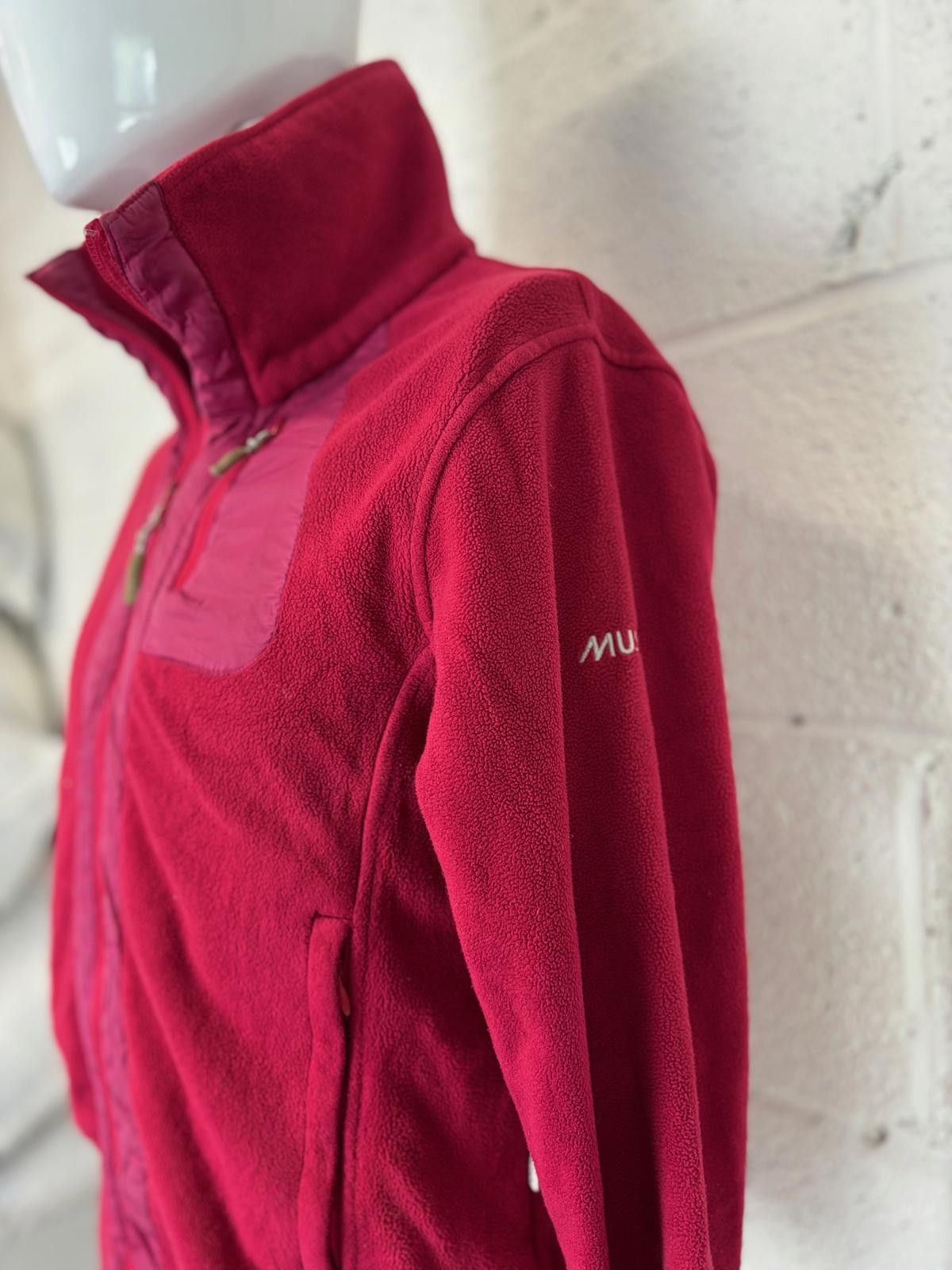 Musto Musto Red Zip Up Fleece Jacket Womens Size 10 Size M / US 6-8 / IT 42-44 - 2 Thumbnail