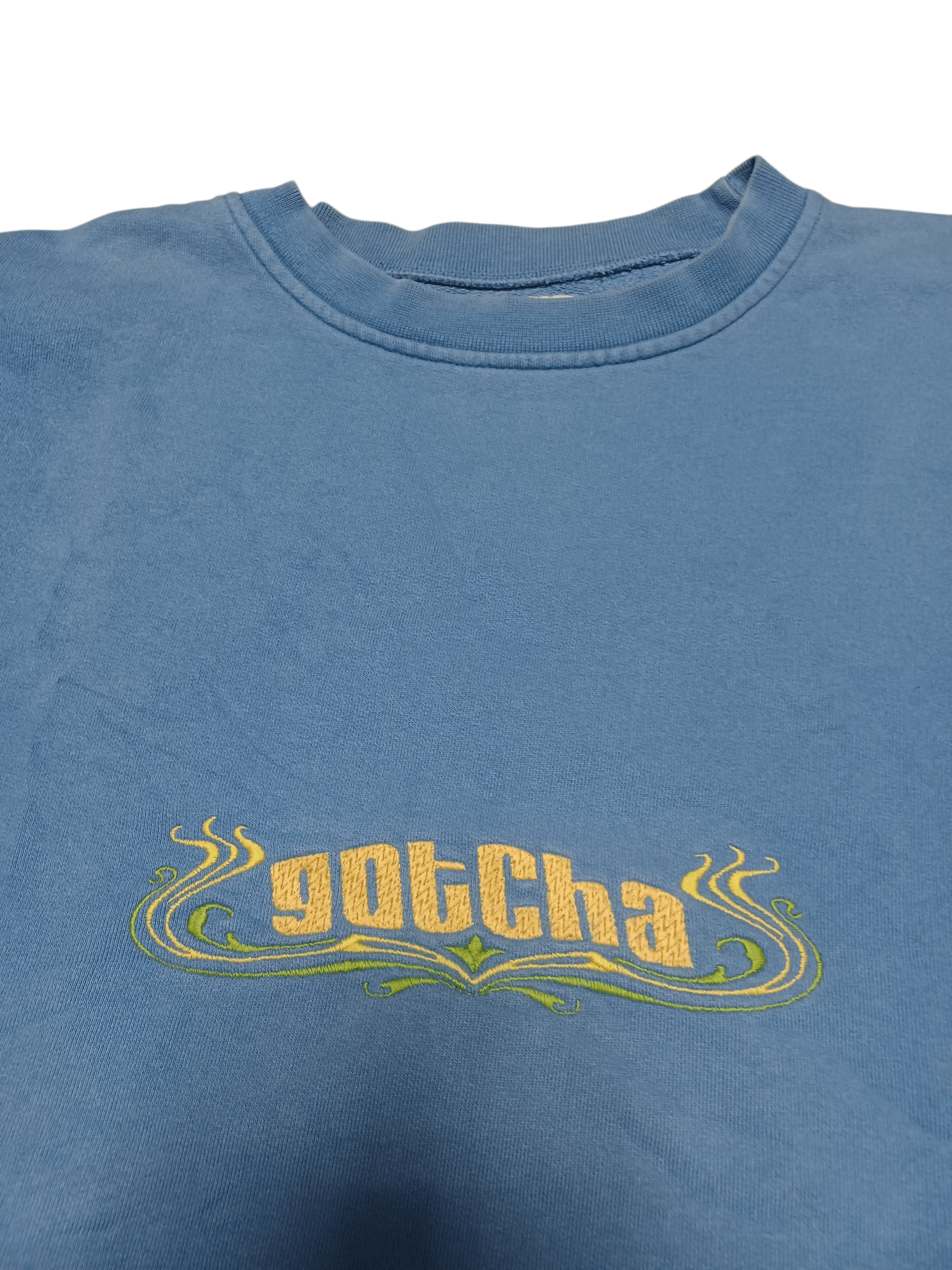 Gotcha GOTCHA VINTAGE BIGLOGO EMBROIDERED 90S SWEATSHIRT Size US L / EU 52-54 / 3 - 2 Thumbnail