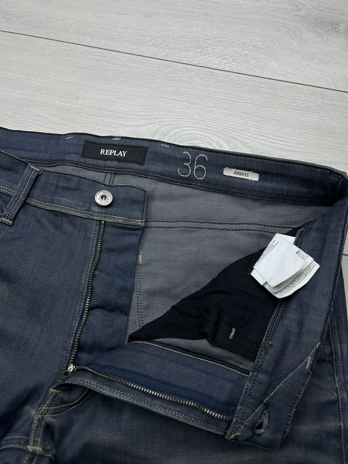 Replay Replay Slim Fit Denim Jeans Size 36/34 Size US 36 / EU 52 - 6 Thumbnail