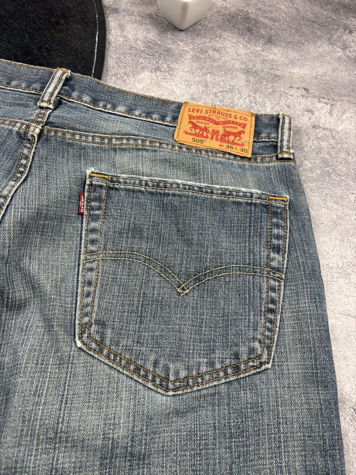 Levi's LEVIS Vintage Blue Denim Baggy Pants Jeans Streetwear Hype Size US 36 / EU 52 - 6 Thumbnail