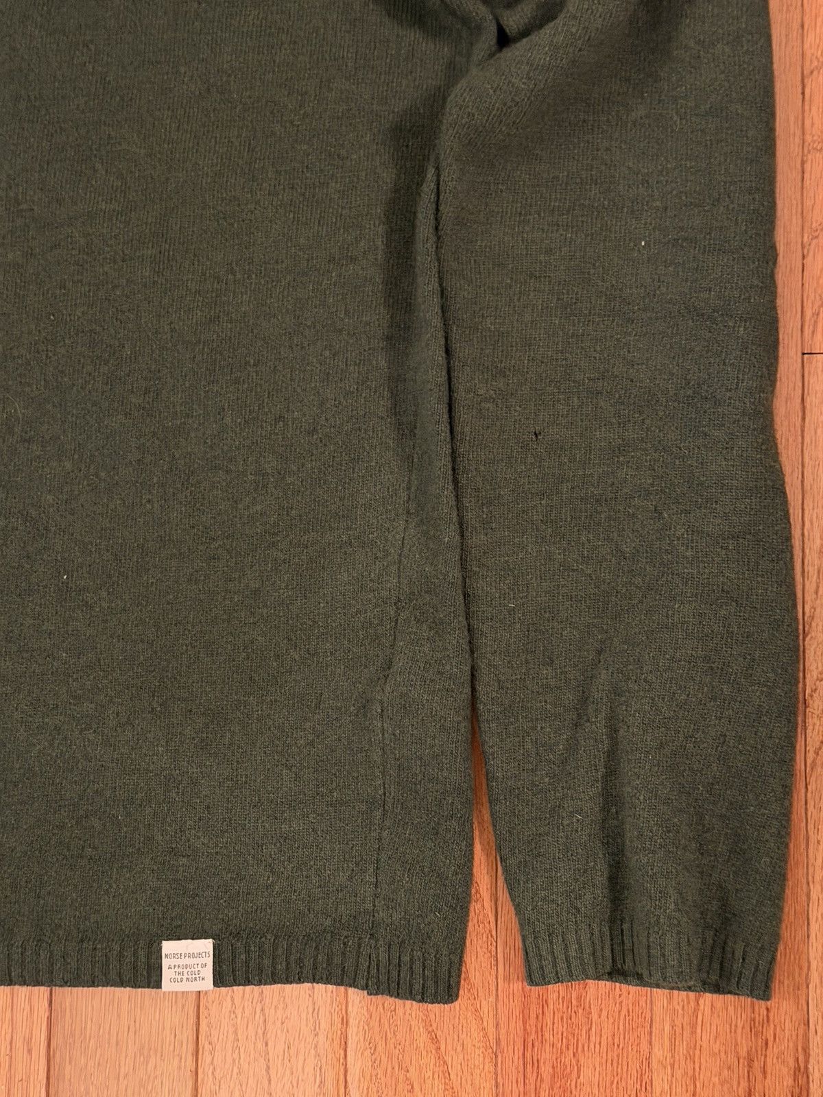 Norse Projects Norse Projects Sigfred Lambswool in Deep Forest Size US M / EU 48-50 / 2 - 7 Thumbnail