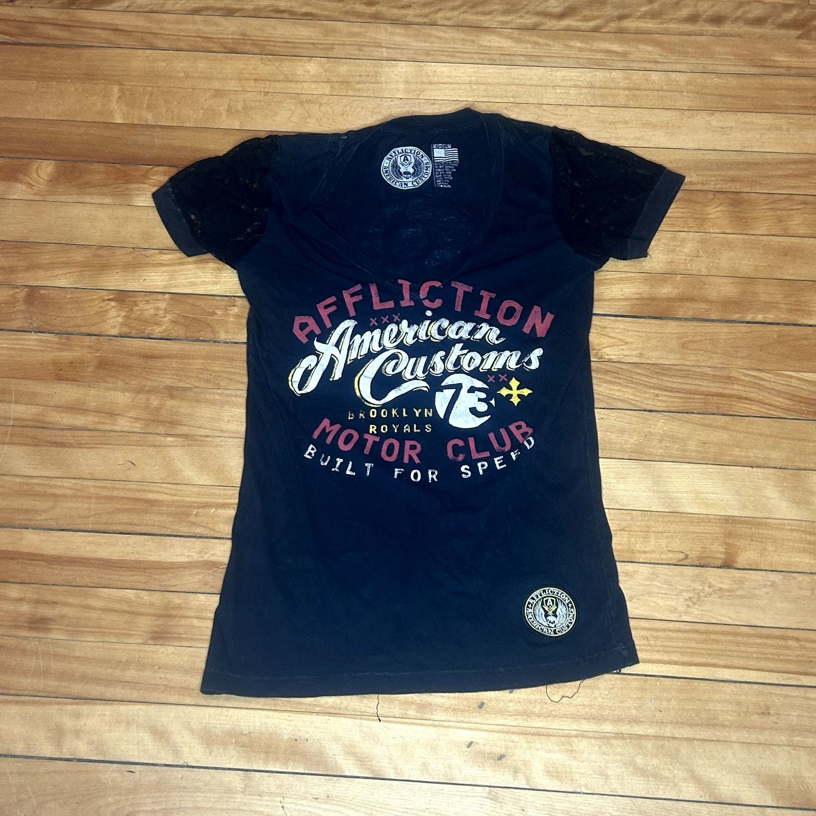 Affliction Y2K Affliction Femme Shirt Medium Size US M / EU 48-50 / 2 - 1 Thumbnail