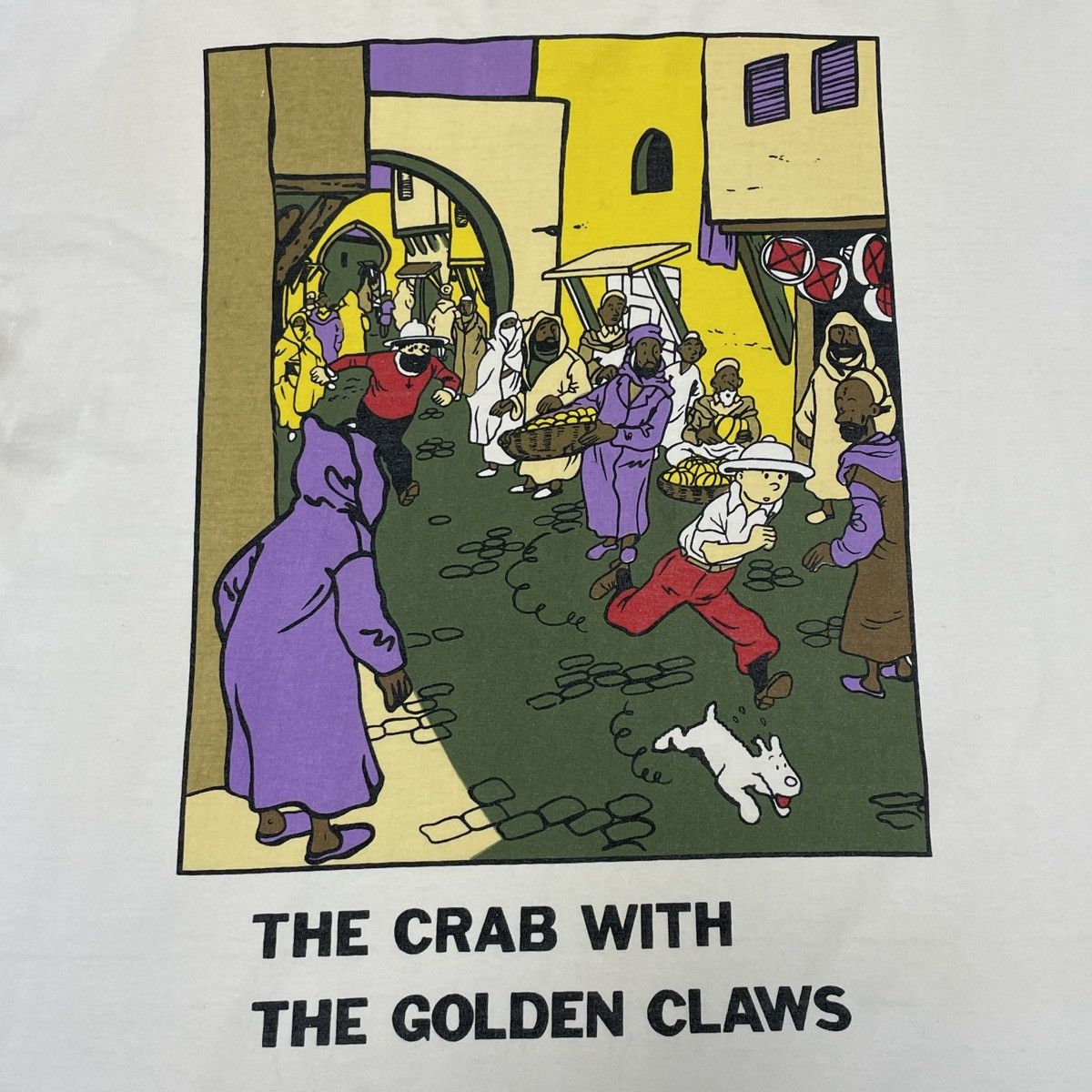 Vintage Vintage The Adventures Of Tintin T-Shirt Size M Size US M / EU 48-50 / 2 - 20 Thumbnail