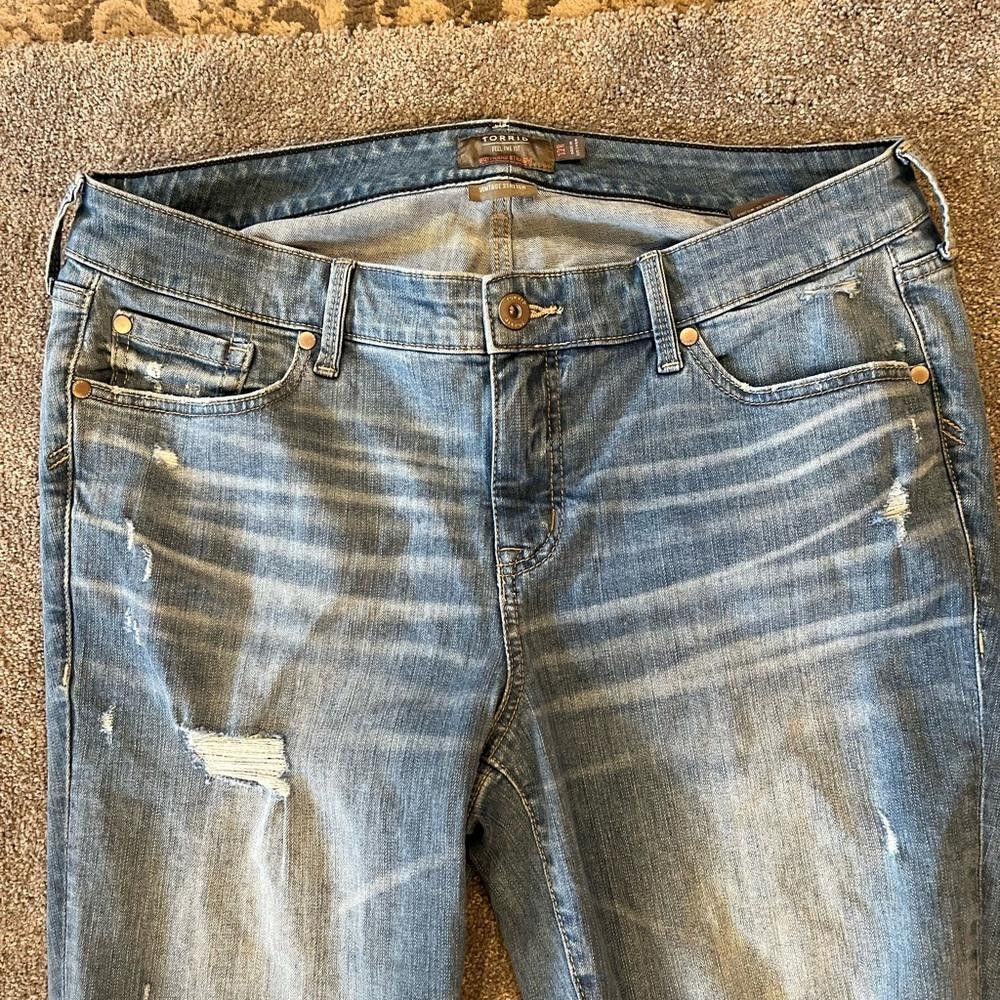 Torrid Torrid boyfriend stretch jeans Size 34" / US 12 / IT 48 - 2 Thumbnail