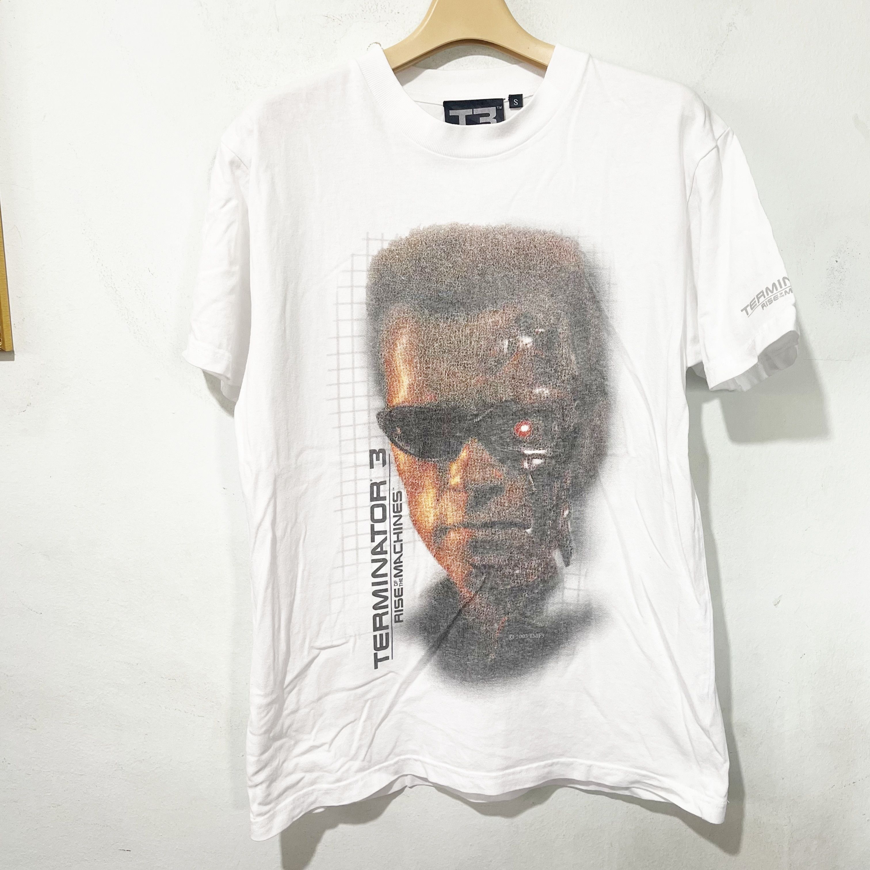 Vintage Vintage 2003 Terminator 3 Rise of the Machines Shirt Size US S / EU 44-46 / 1 - 1 Thumbnail