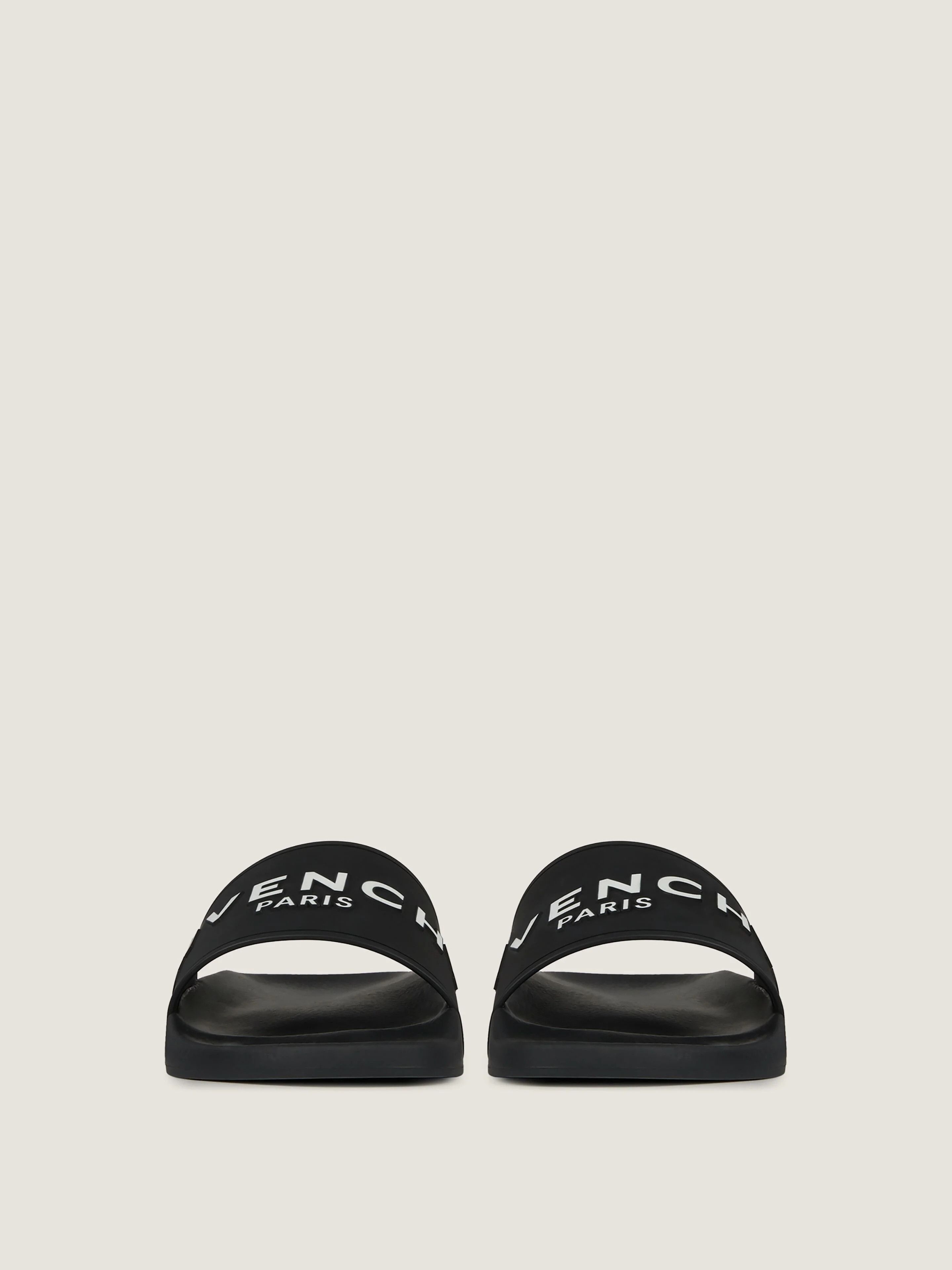 Givenchy o1srvl11e1225 Rubber Slides in Black Size US 12 / EU 45 - 3 Thumbnail