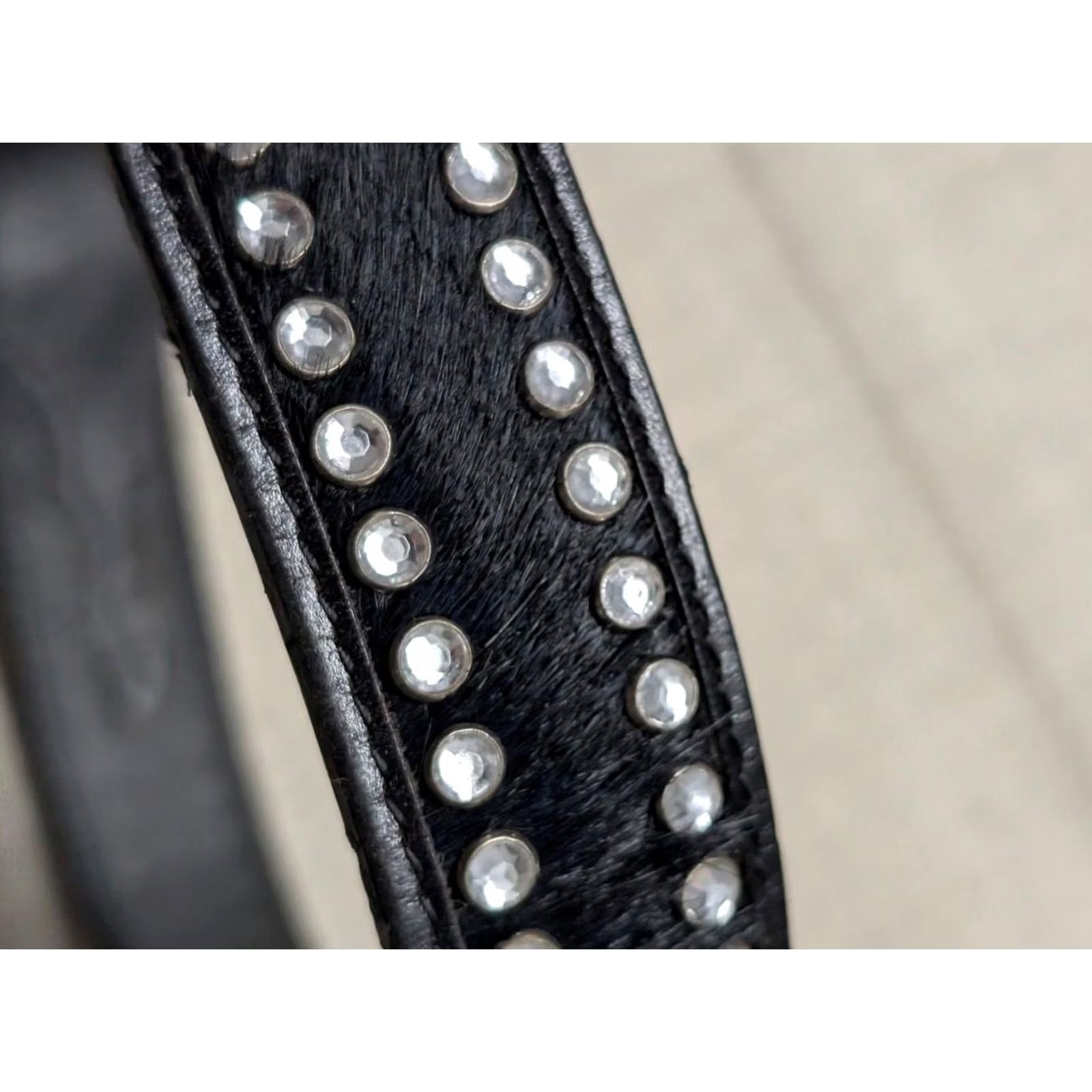 Vintage VINTAGE Ranger Western Belt Studded Buckle 32 Black Leather Tooled Cowboy Rodeo Mens Belt Size 32 - 3 Thumbnail