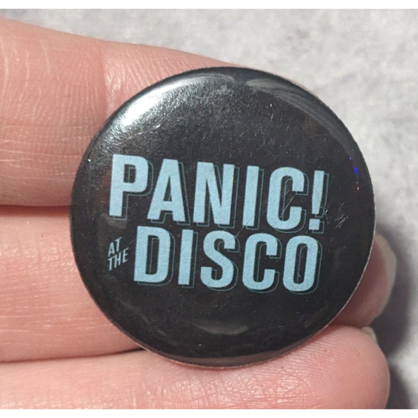 Other Panic At The Disco Black Blue And Silver Tone Pin Size ONE SIZE - 3 Thumbnail