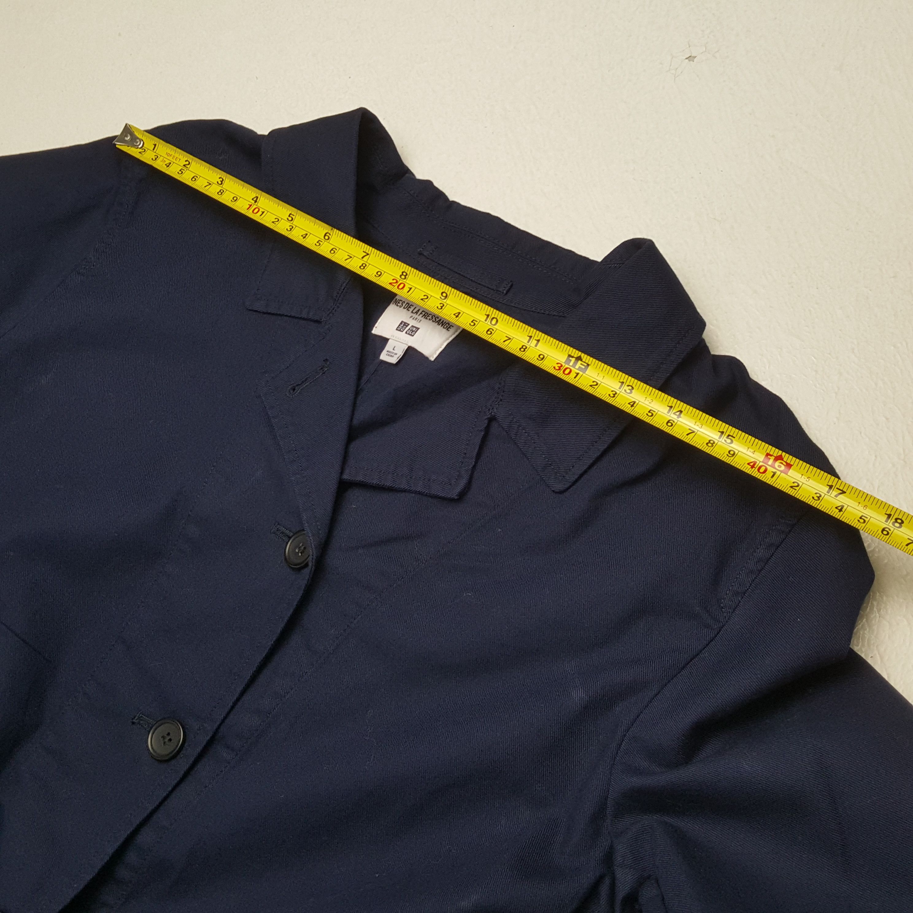 Japanese Brand × Uniqlo × Vintage INES DE LA FRESSANGE X UNIQLO Trench Coat Jacket Size US M / EU 48-50 / 2 - 4 Thumbnail