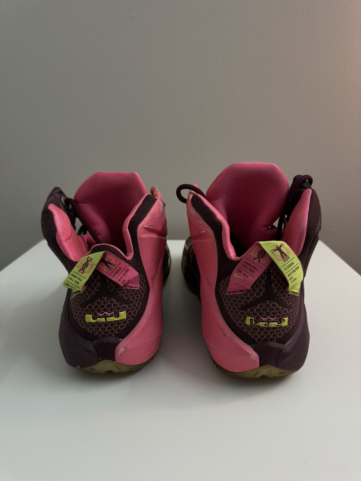 Nike × Other Nike lebron 12 XII double helix burgundy Size US 13 / EU 46 - 4 Thumbnail