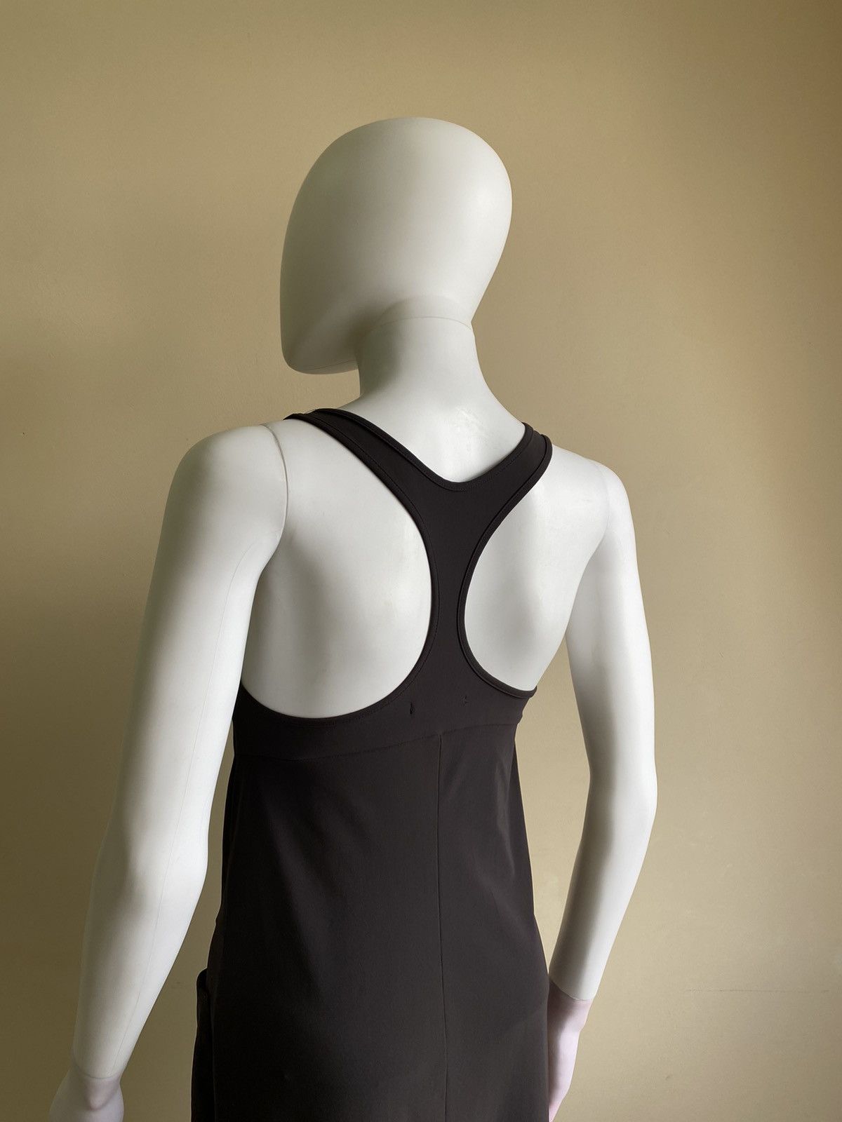 Marithe + Francois Girbaud Marithe Francois Girbaud Womens Sleeveless Grey Midi Dress Size XL / US 12-14 / IT 48-50 - 9 Thumbnail