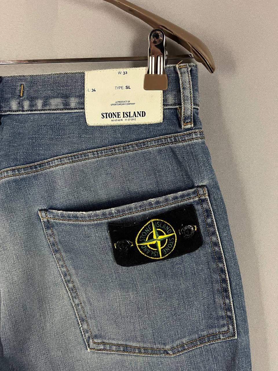 Stone Island Stone Island Denim Jeans Blue Size US 34 / EU 50 - 7 Thumbnail