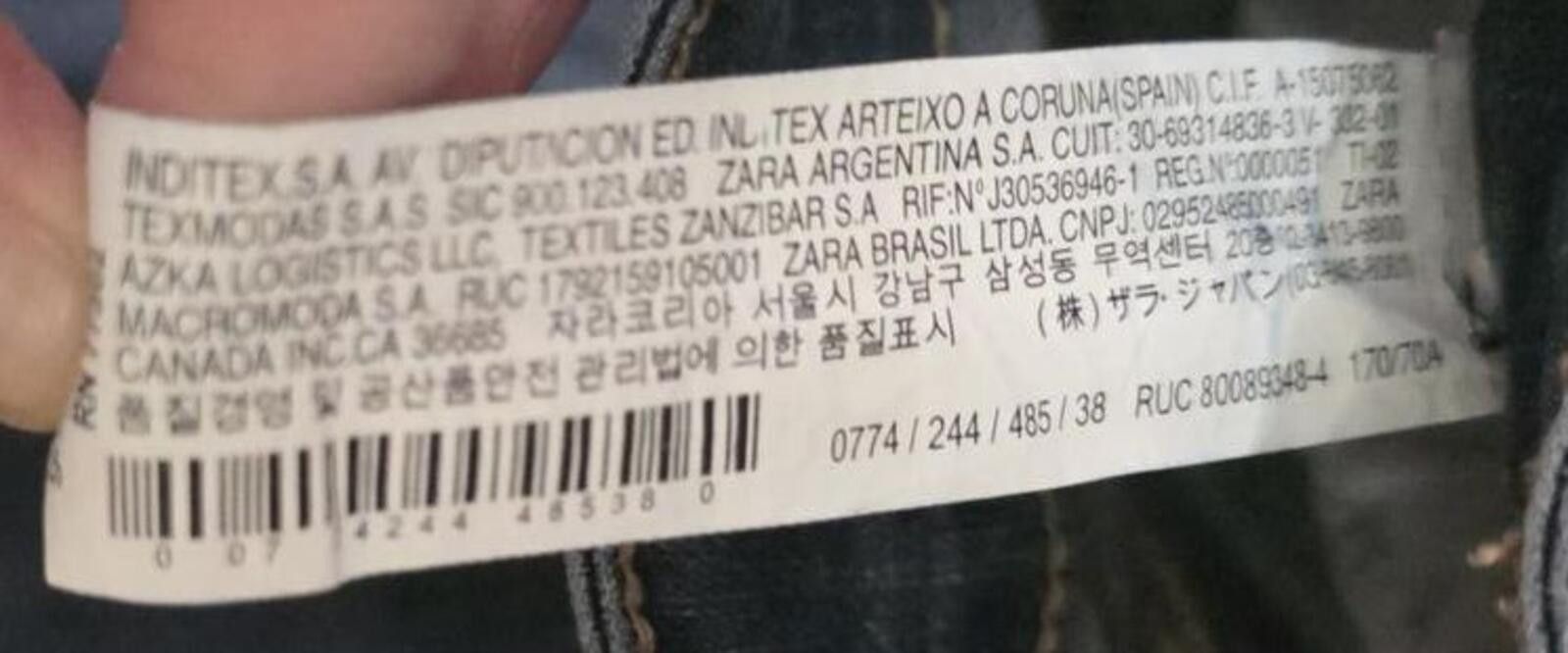 Zara Zara High-Rise Skinny Jeans in Classic Blue Denim Size 6 Size 28" / US 6 / IT 42 - 7 Thumbnail