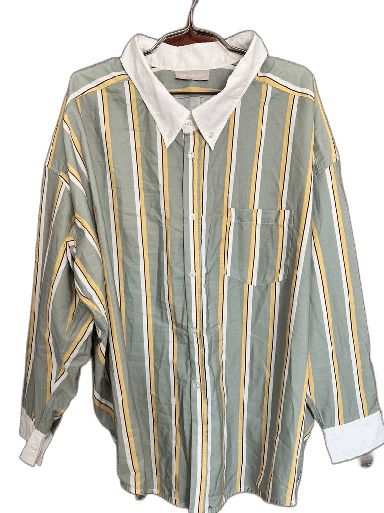 Choolay Striped Shirt for Men Size M