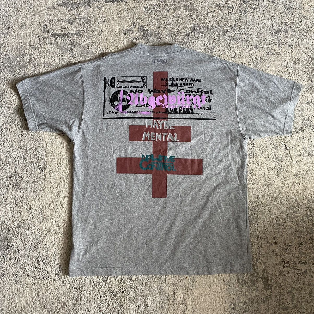 Vetements Vetements Maybe Mental Graphic Tee Size US XS / EU 42 / 0 - 4 Thumbnail