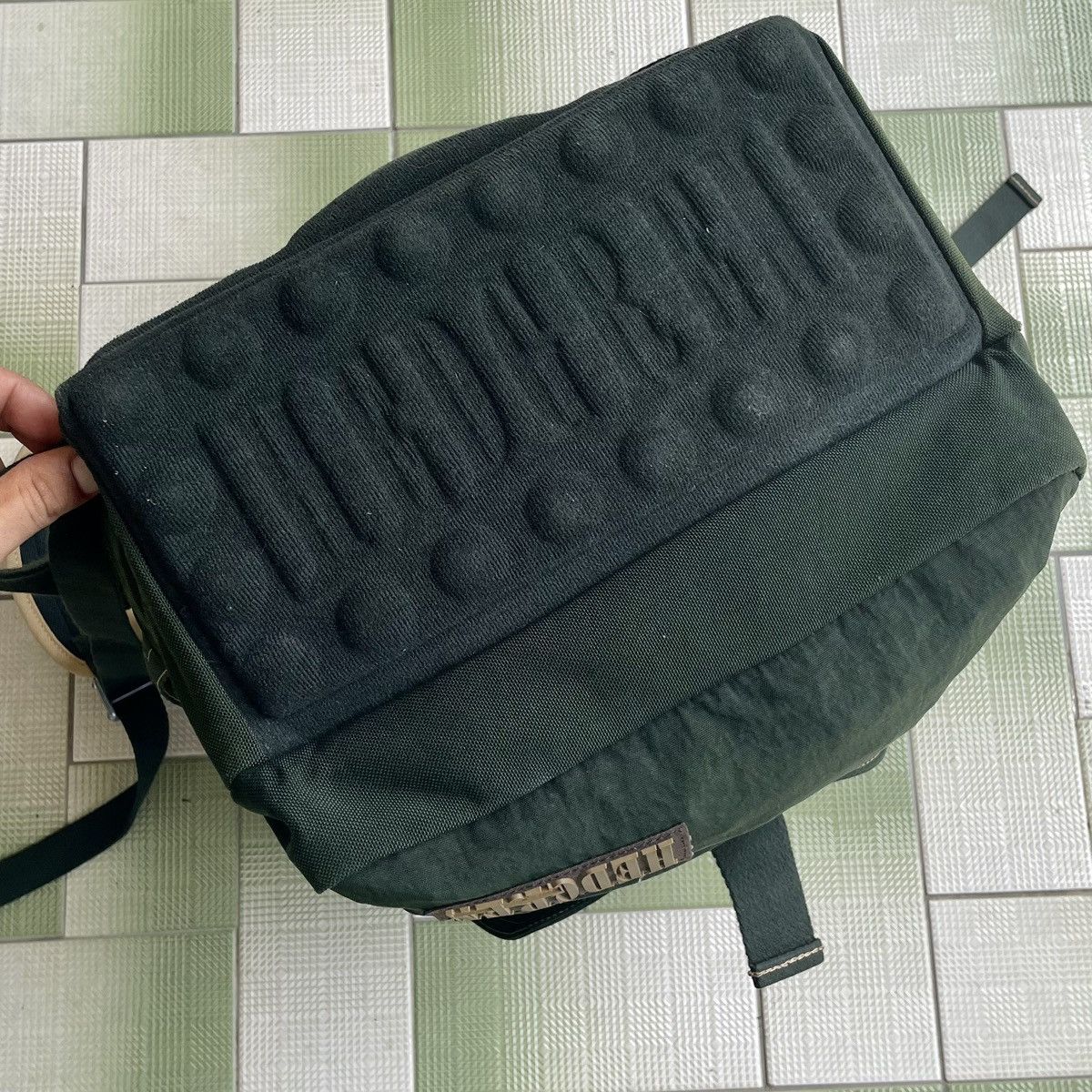 Japanese Brand ❗️ RARE GREEN ARMY HEDGREN BY XAVIER KEGELS BACKPACK Size ONE SIZE - 7 Thumbnail