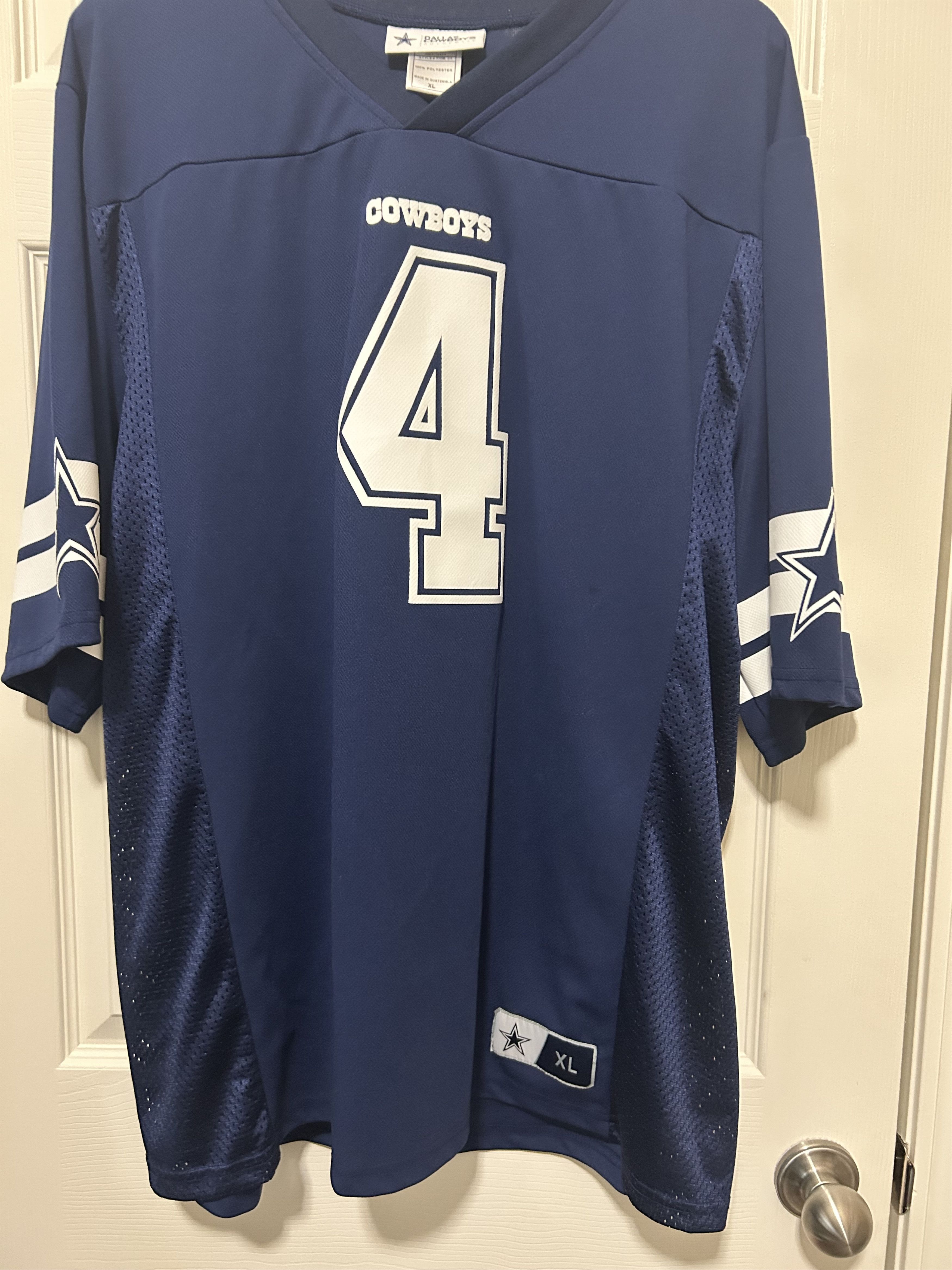 NFL NWOT #4 Dak Prescott Jersey Mens XL Dallas Cowboys Authentic Size US XL / EU 56 / 4 - 2 Thumbnail
