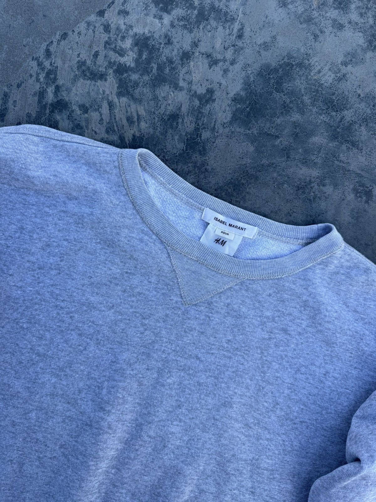 Isabel Marant Isabel Marant Sweatshirt Baggy Y2K Grey H&M Streetwear Size L / US 10 / IT 46 - 7 Thumbnail