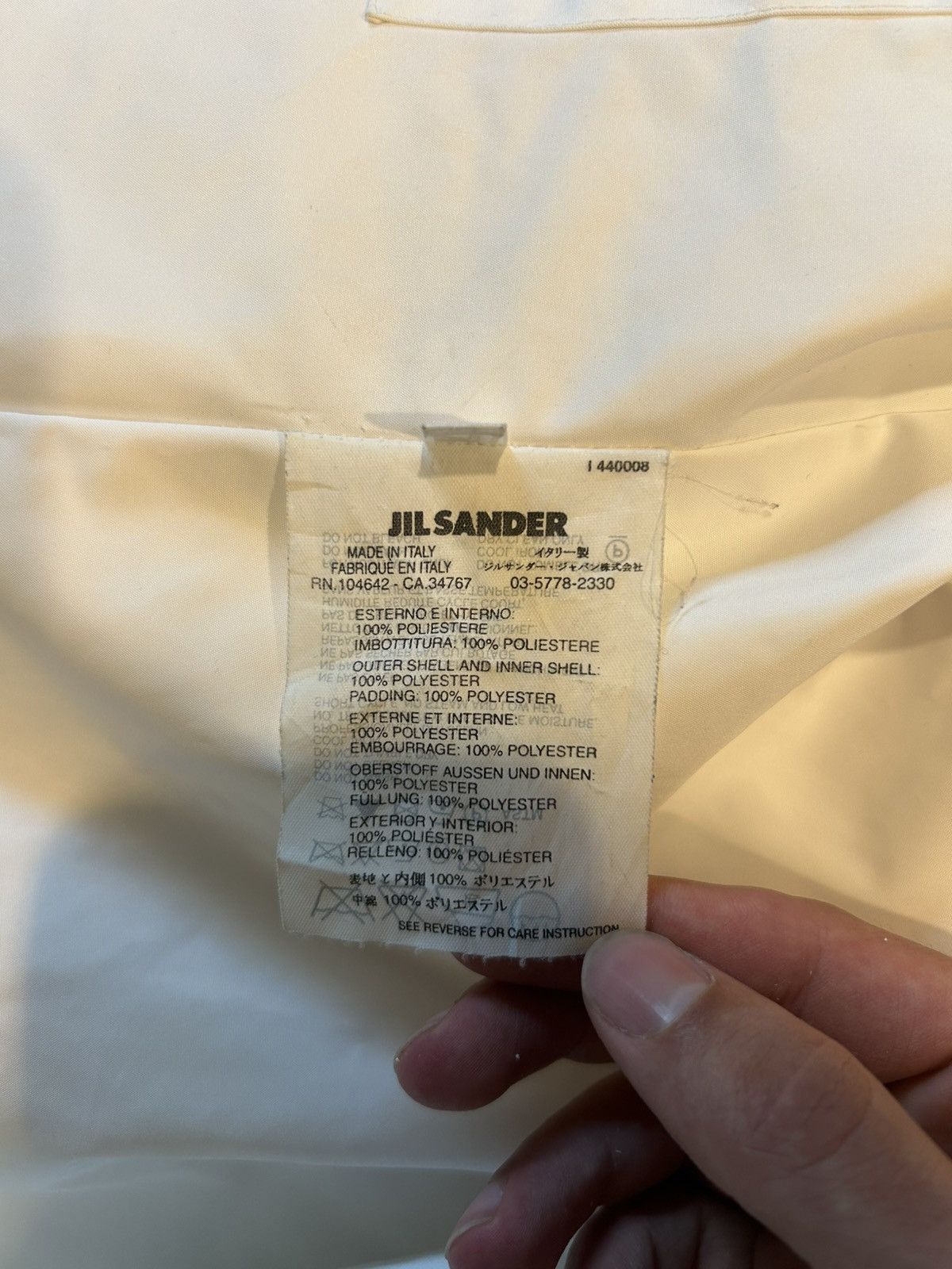 Jil Sander Jil Sanders embroidered puffer jacket Size US L / EU 52-54 / 3 - 5 Thumbnail