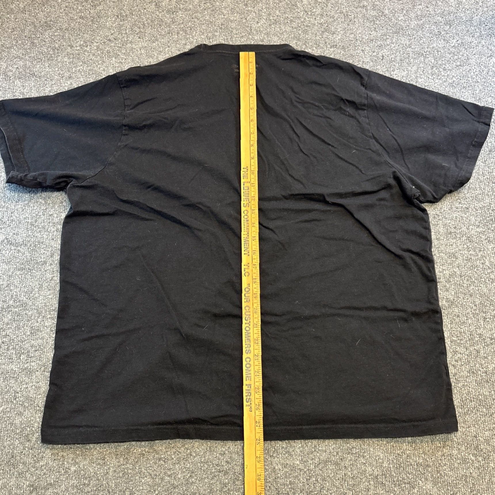 Vintage PAPER PLANES T-Shirt Black 3XL Diamond Stripes Crew Neck Men Streetwear Grunge, Reflective, Love Size US XXL / EU 58 / 5 - 6 Thumbnail
