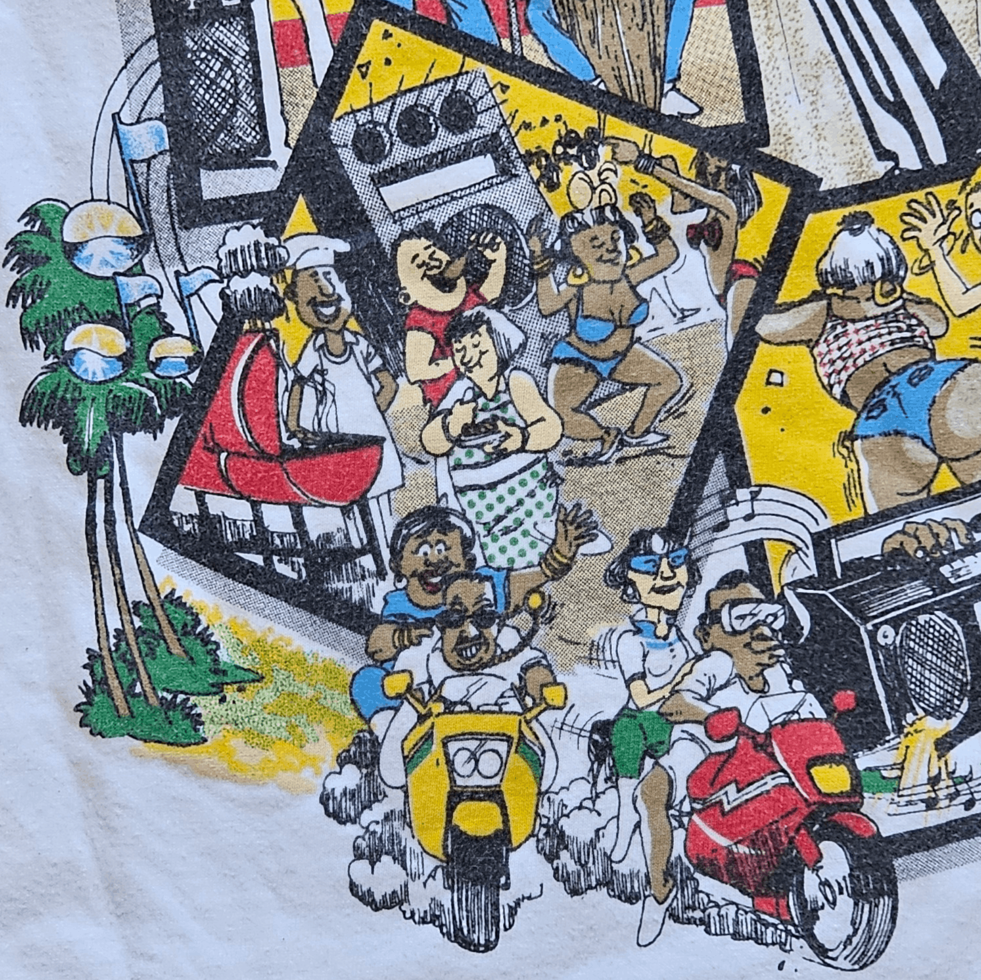 Band Tees × Bob Marley × Vintage Reggae Sunsplash Singlestitch Tee Size US XL / EU 56 / 4 - 5 Thumbnail