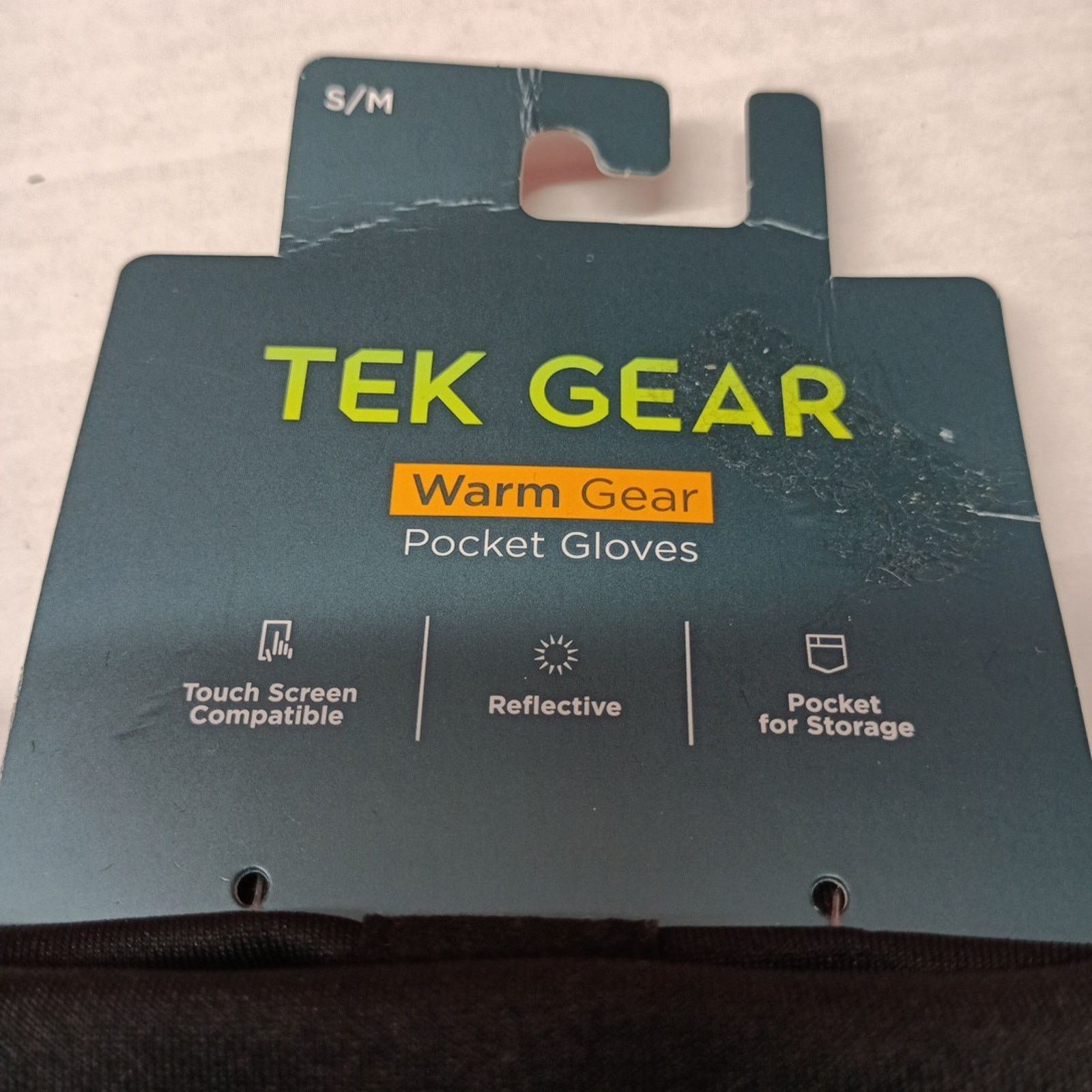 Tek Gear Tek Gear Pocket Men's Gloves Touchscreen Compatible S/M NWT Size ONE SIZE - 2 Thumbnail