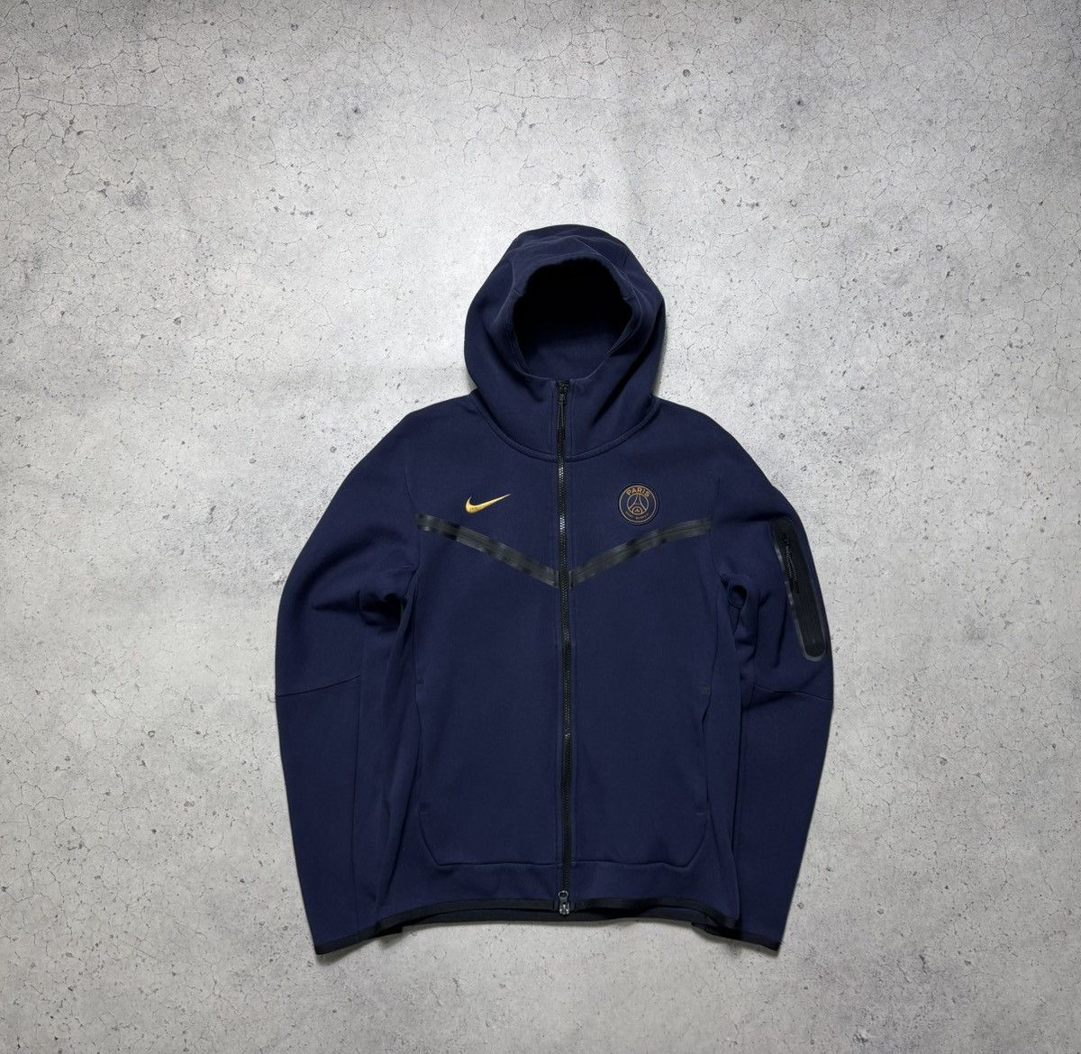 Nike FC PSG Paris Saint Germain Tech Fleece Full Zip Hoodie