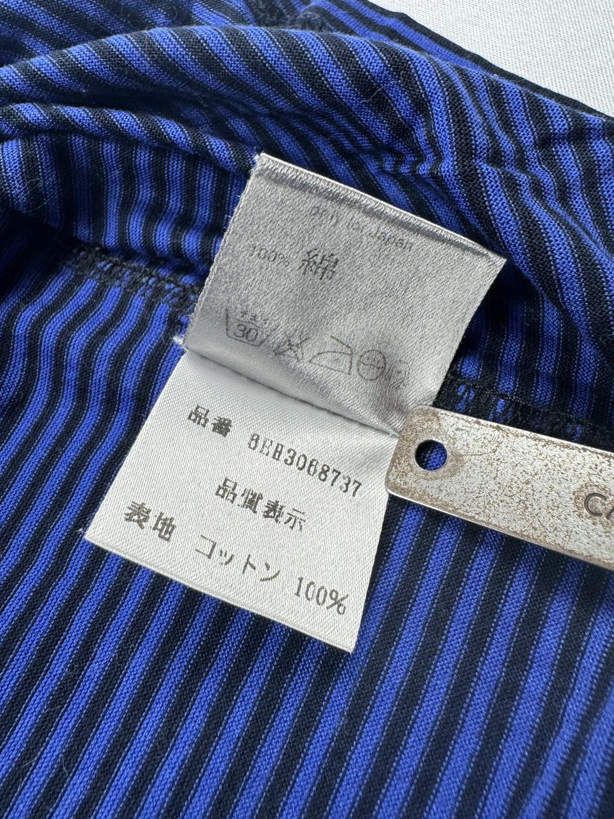 Dior SS06 Striped Polo Shirt Hedi Slimane Size US S / EU 44-46 / 1 - 7 Thumbnail