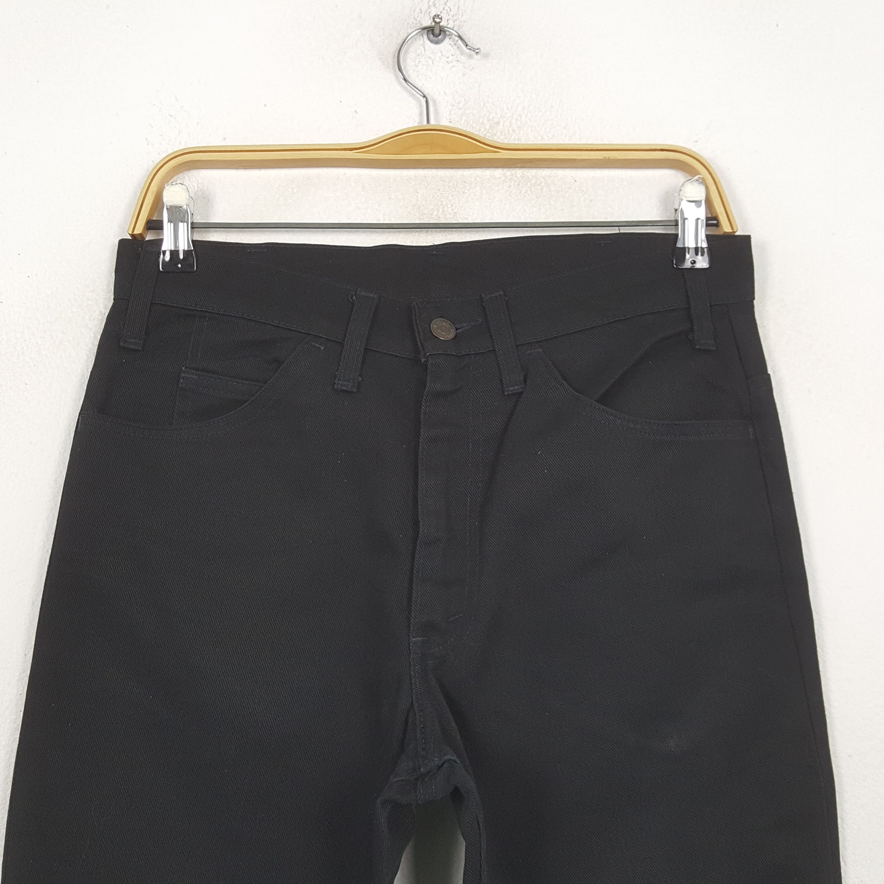 Levi's Vintage Levi's Sta Prest Bootcut Black Jeans RR15 Size US 30 / EU 46 - 2 Thumbnail