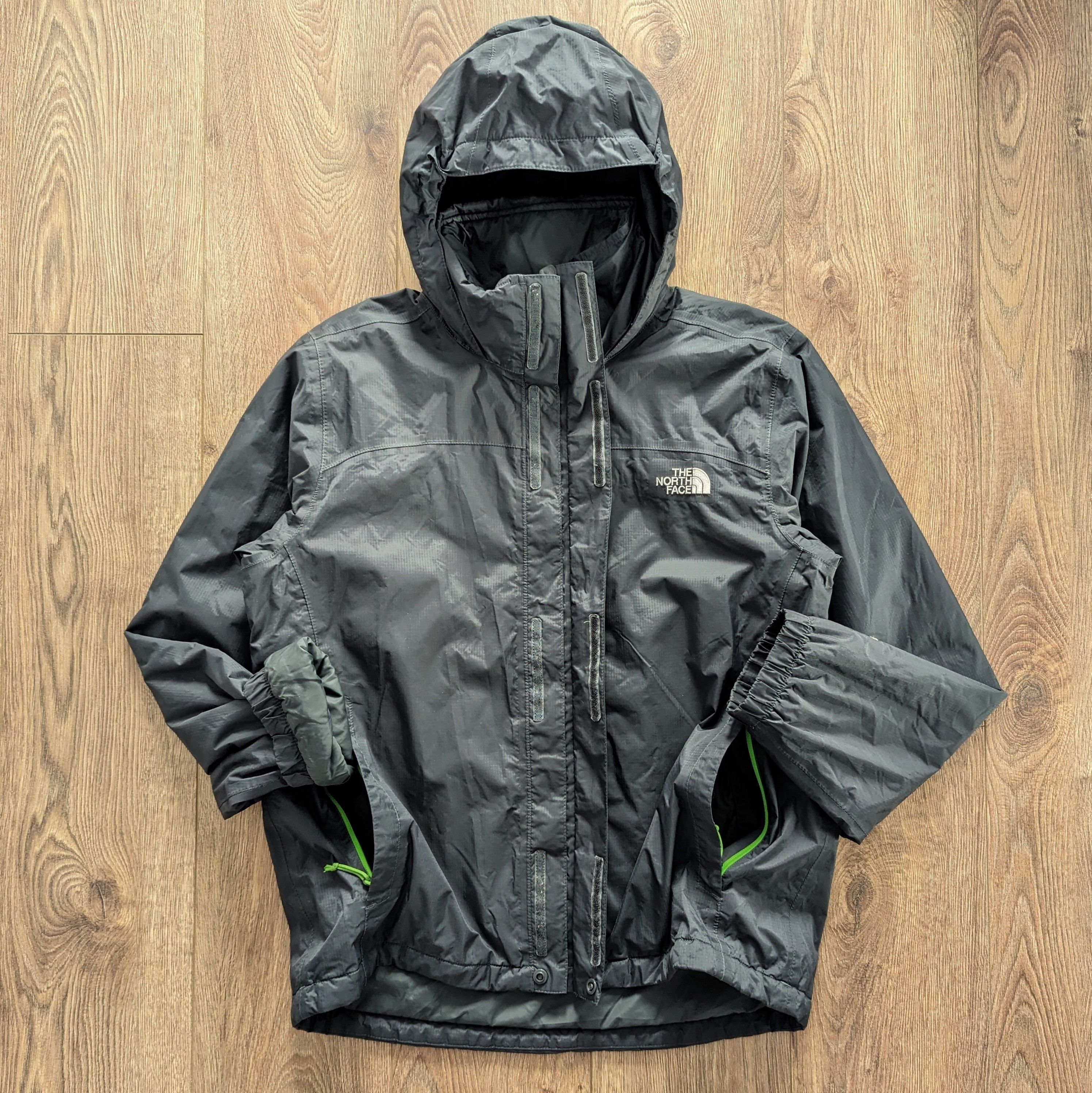 Vintage The North Face Green Light Outdoor Life 2024 Gear Casual Mountain TNF Mens Jacket Bomber windbreaker Large