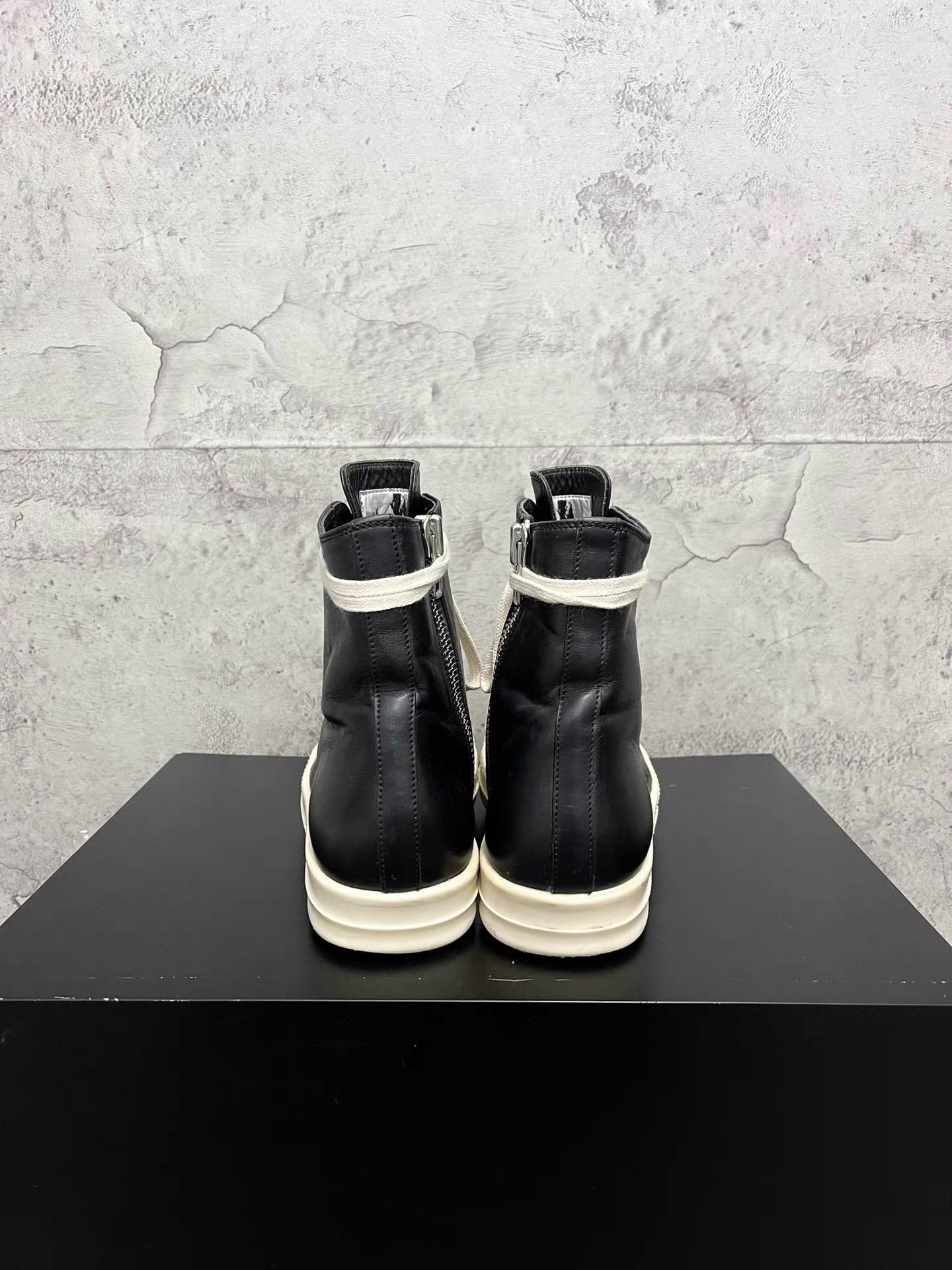Rick Owens Rick Owens Mainline Leather Big Converse K34 Size US 6 / IT 36 - 7 Thumbnail