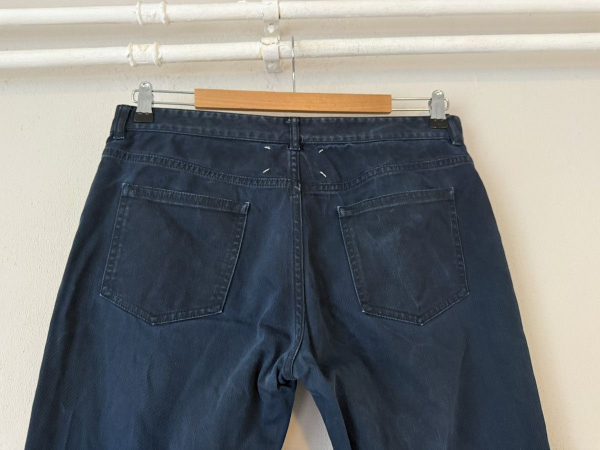 Maison Margiela Maison Margiela Dark Blue Slim Fit Jeans Size US 34 / EU 50 - 6 Thumbnail