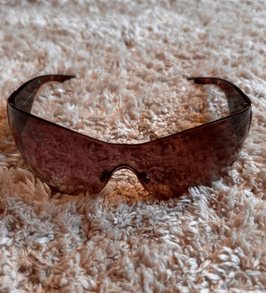 Prada PRADA Sunglasses Flame 2004 Star Mask Fire Chrome Silver Size ONE SIZE - 6 Thumbnail