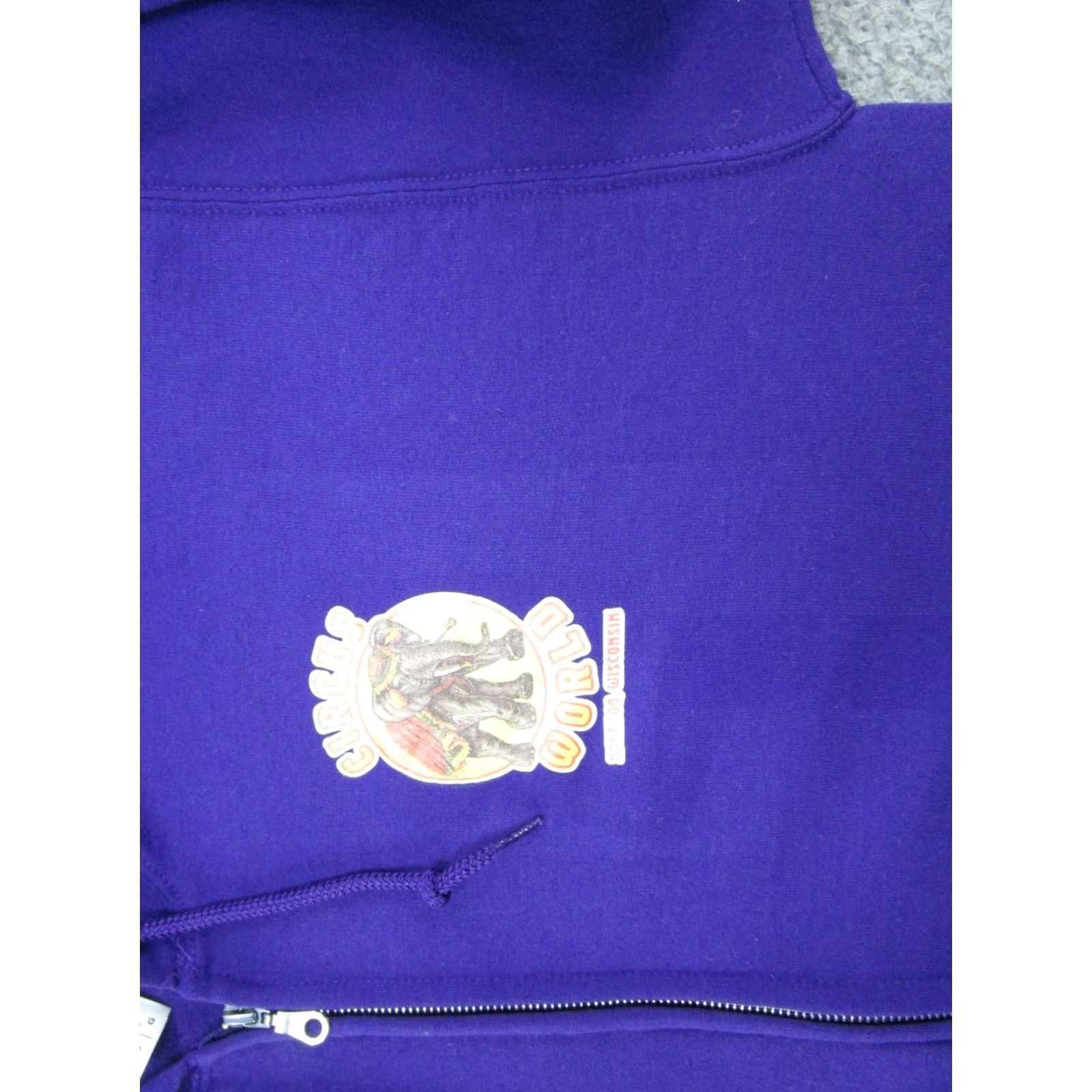 Gildan Gildan Circus World Hoodie Sweatshirt Purple Size L Mens Size US L / EU 52-54 / 3 - 4 Thumbnail