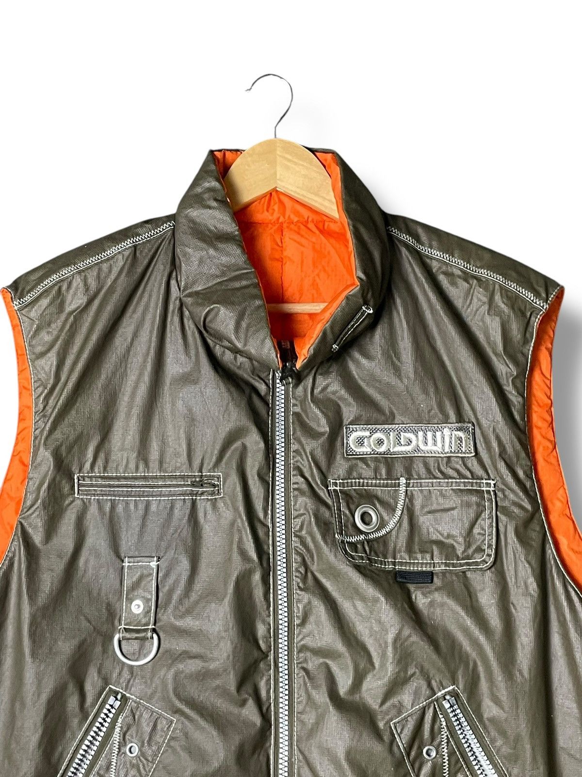 Goldwin × Vintage Goldwin 00’s Reversible Vest (54) Size US M / EU 48-50 / 2 - 2 Thumbnail