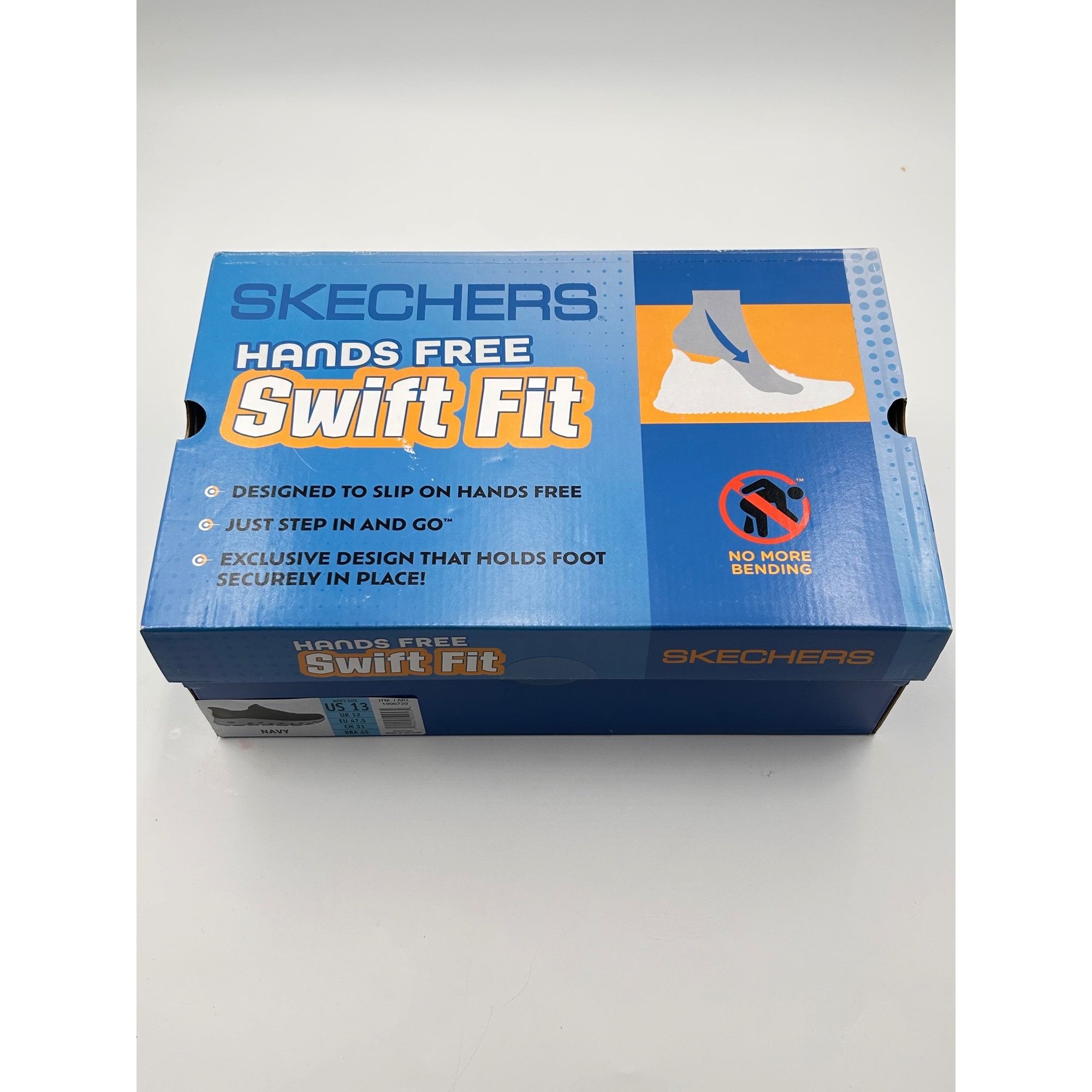 SKECHERS Skechers Glide Step Swift Fit Hands Free Navy Men’s 13 Slip Size US 13 / EU 46 - 9 Thumbnail