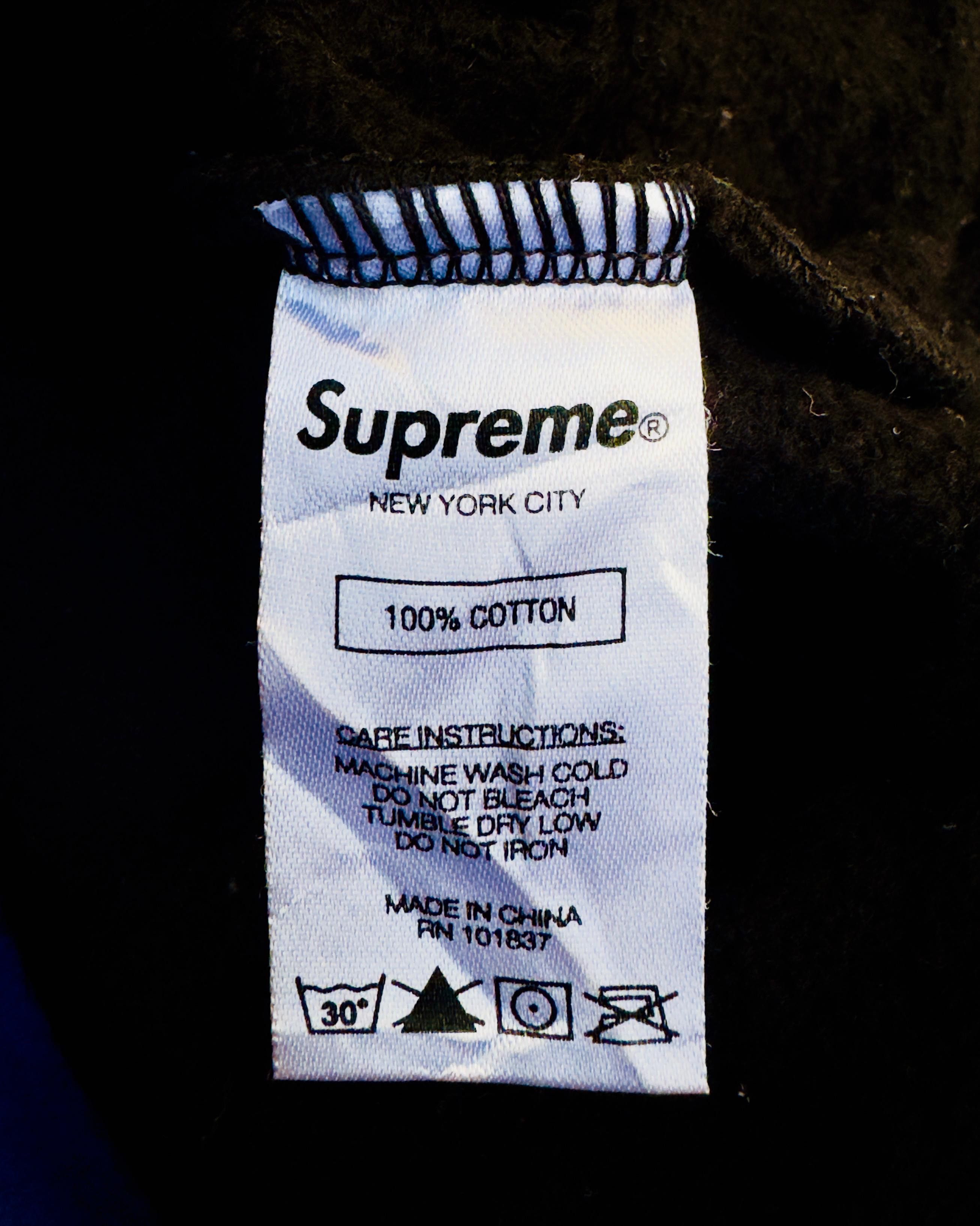Supreme SUPREME TRICOLOR HOODIE FW18 Size US XL / EU 56 / 4 - 7 Thumbnail