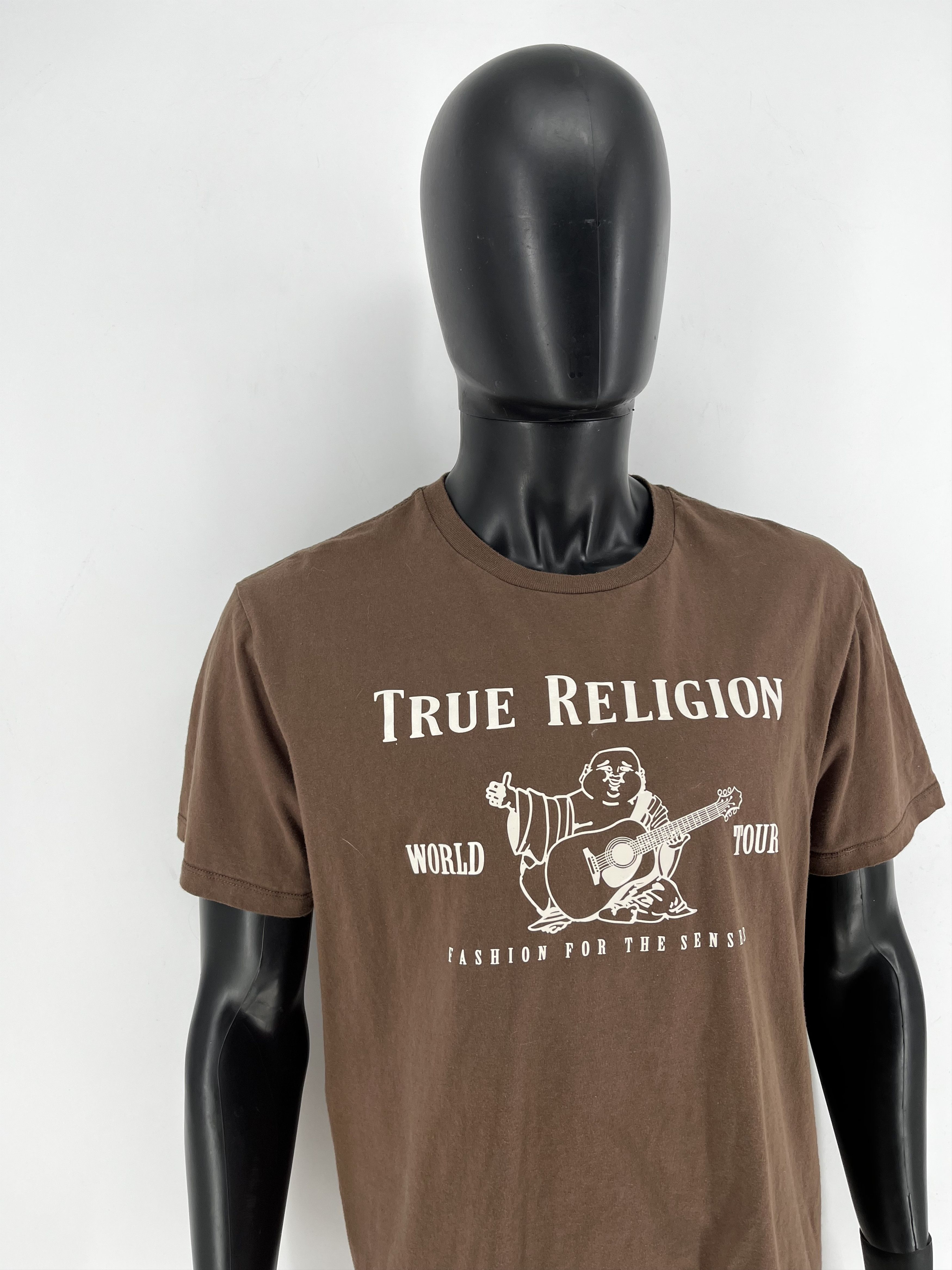 Japanese Brand True Religion Big Buddha Chief Keef Style Rap T Shirt Size US XL / EU 56 / 4 - 4 Thumbnail