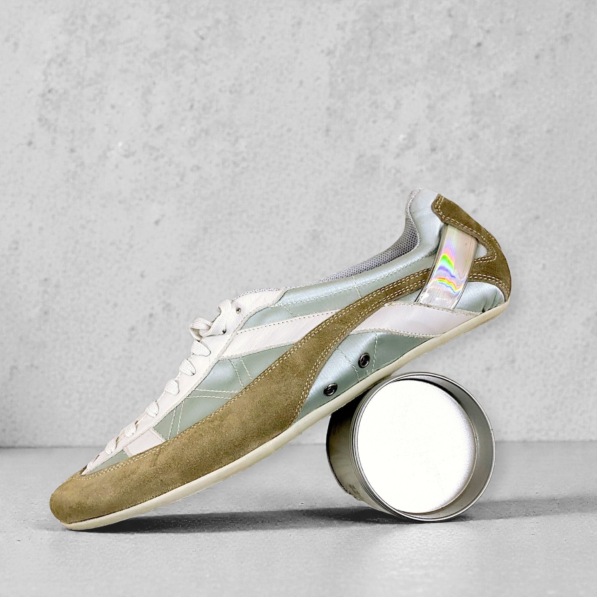 Barbara Bui Barbara Bui Lace Up Sneakers EU 38 Y2K Satin Leather Made It Size US 8 / IT 38 - 1 Thumbnail