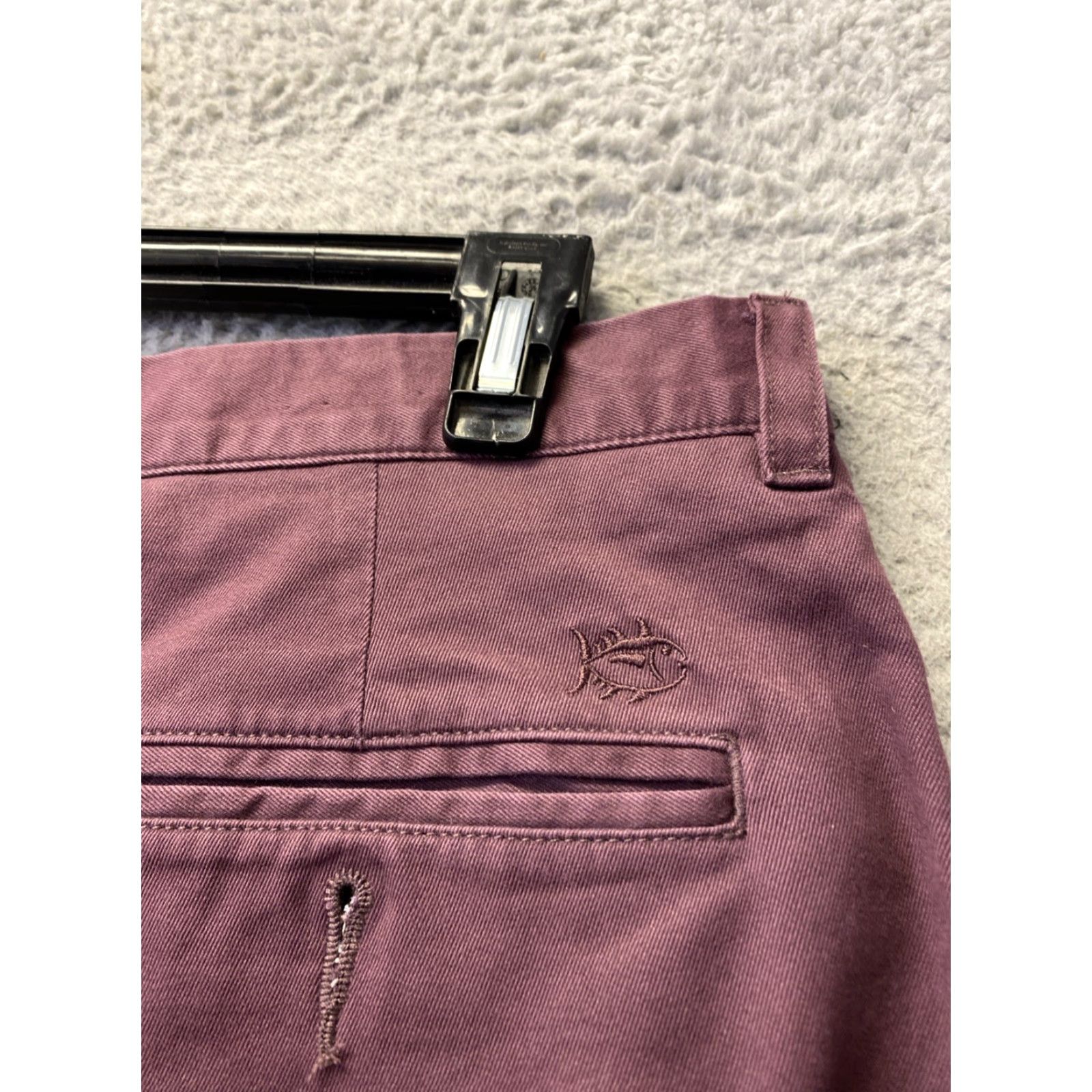 Southern Tide Southern Tide SkipJack Pants Men 34x32 Maroon Chino Straight /0397 Size US 34 / EU 50 - 7 Thumbnail