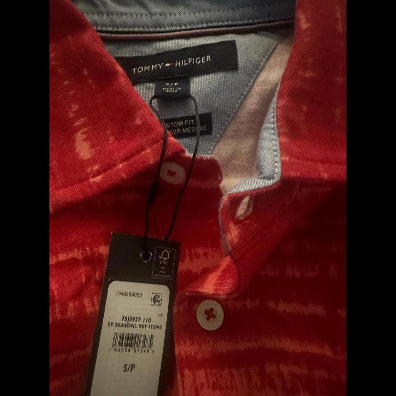 Tommy Hilfiger Mens New Tommy Hilfiger Red Size US S / EU 44-46 / 1 - 3 Thumbnail