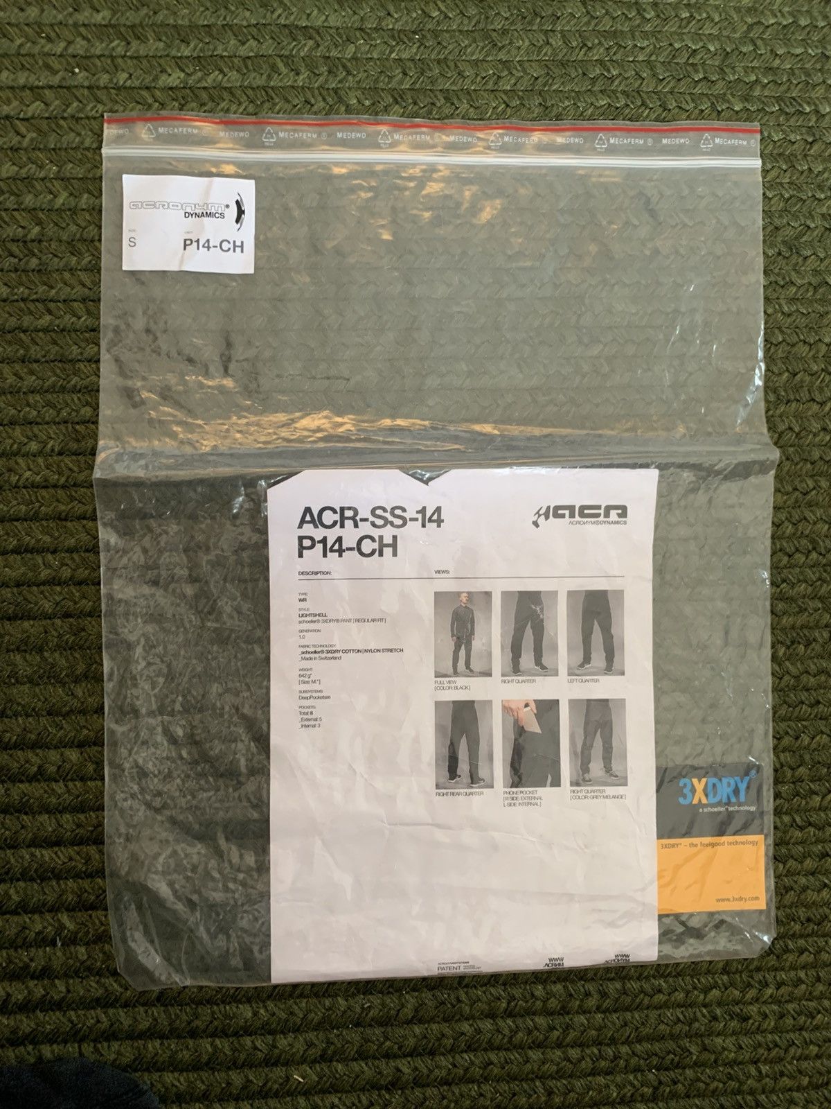 Acronym × Errolson Hugh P14-CH Size US 30 / EU 46 - 10 Thumbnail