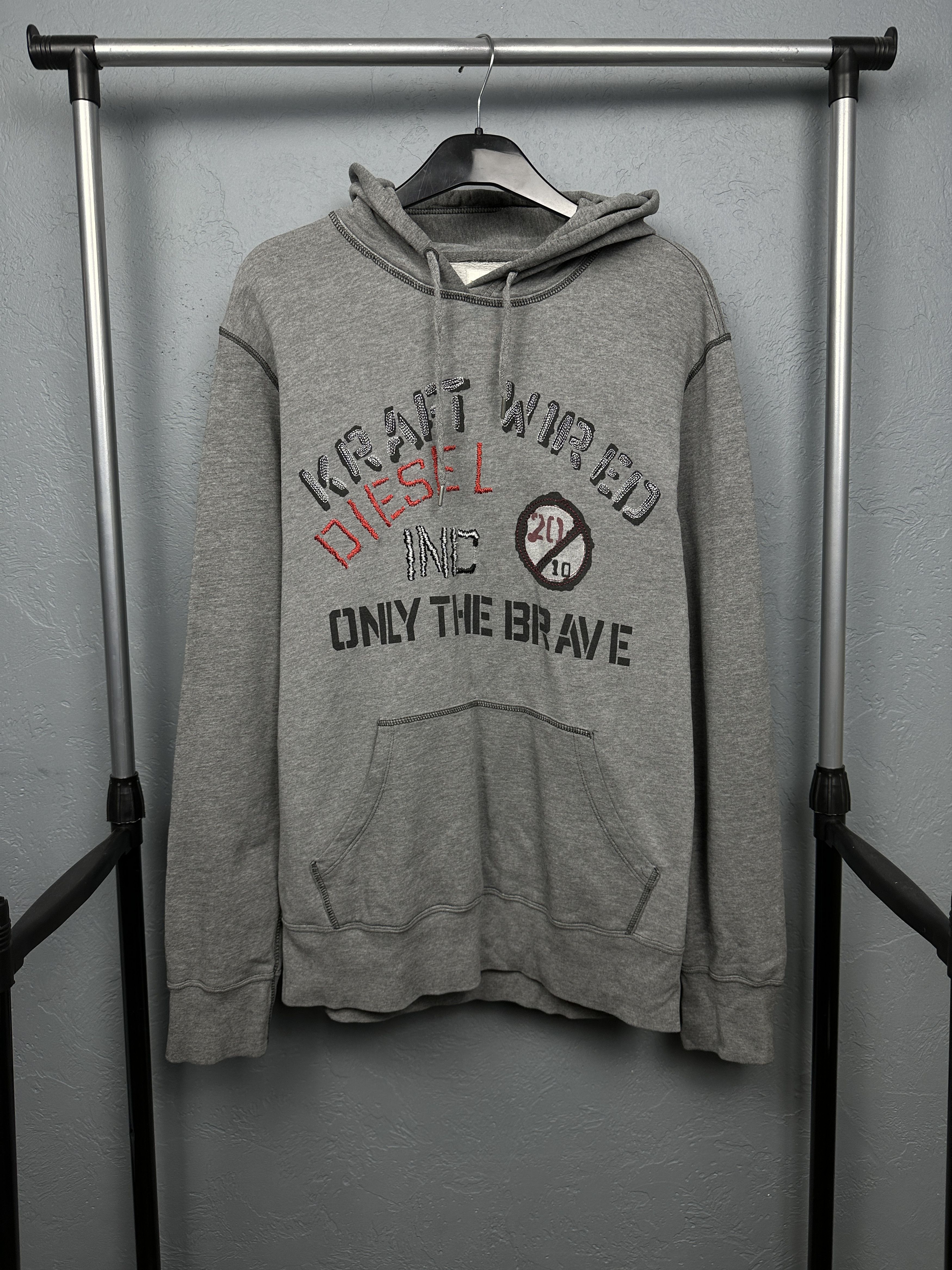Diesel Diesel Vintage Mens Hoodie Size US L / EU 52-54 / 3 - 1 Thumbnail